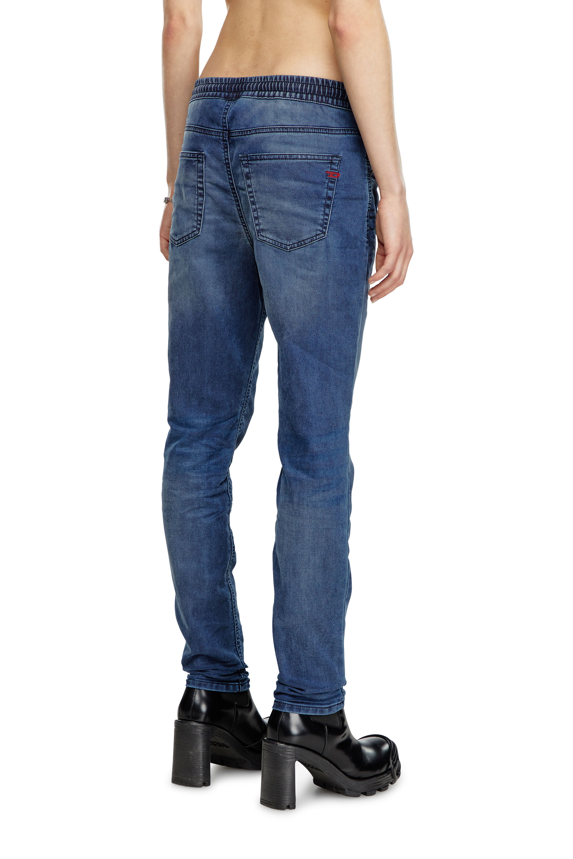 Diesel - Femme Boyfriend 2031 D-Krailey Joggjeans® 068LX, Bleu Foncé - Image 5