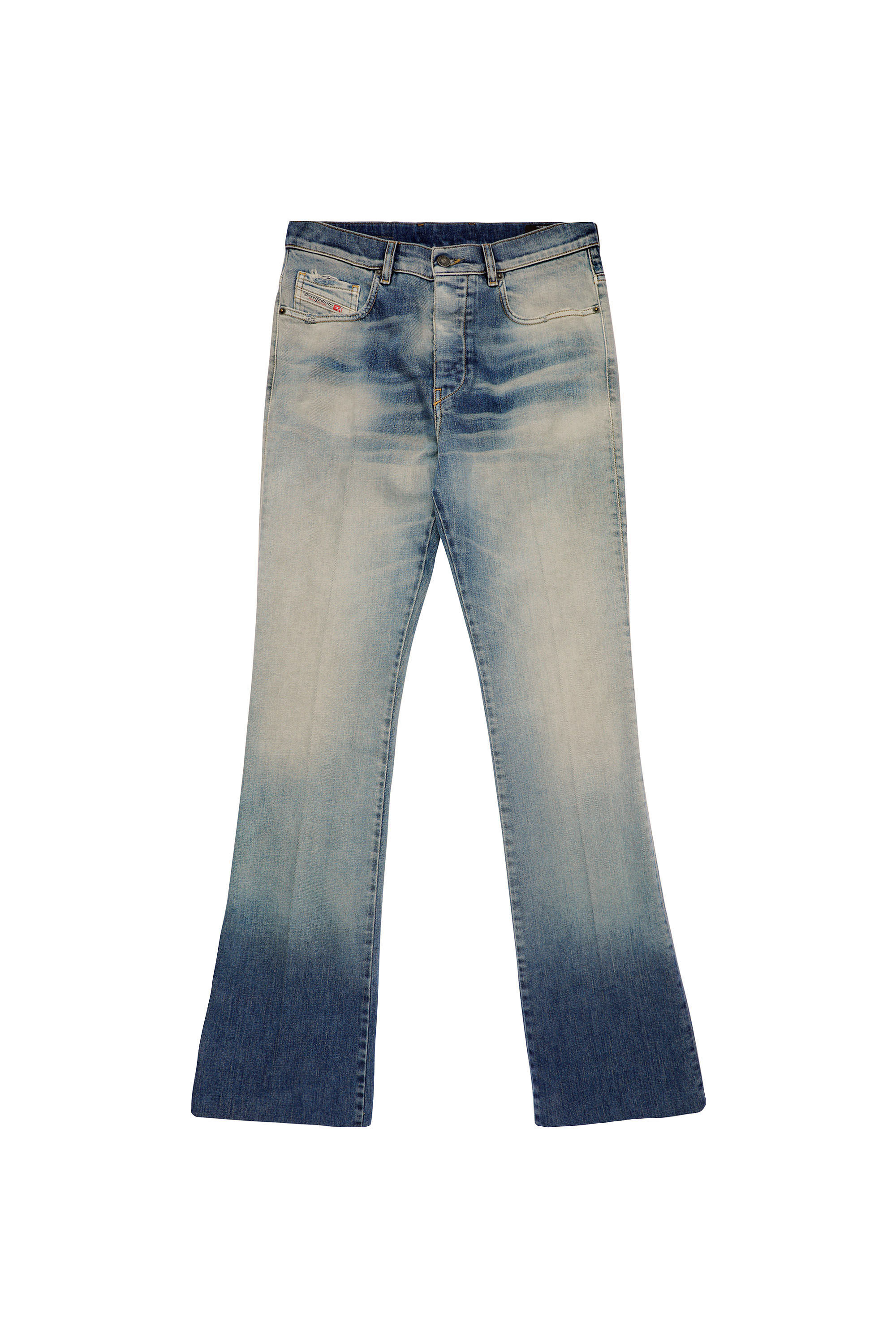 Diesel - D-Jefferr 09B43 Bootcut Jeans, Bleu Clair - Image 2