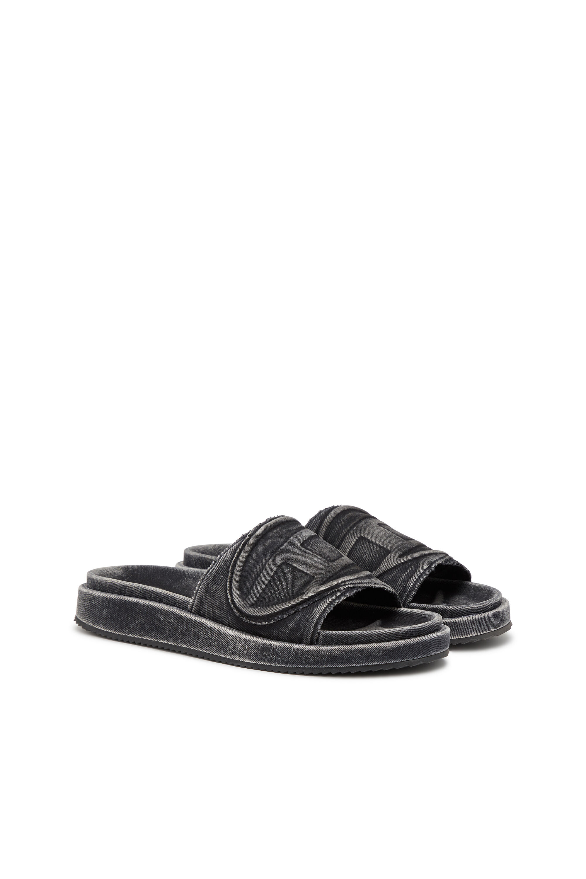 Diesel - SA-SLIDE D OVAL, Black - Image 2