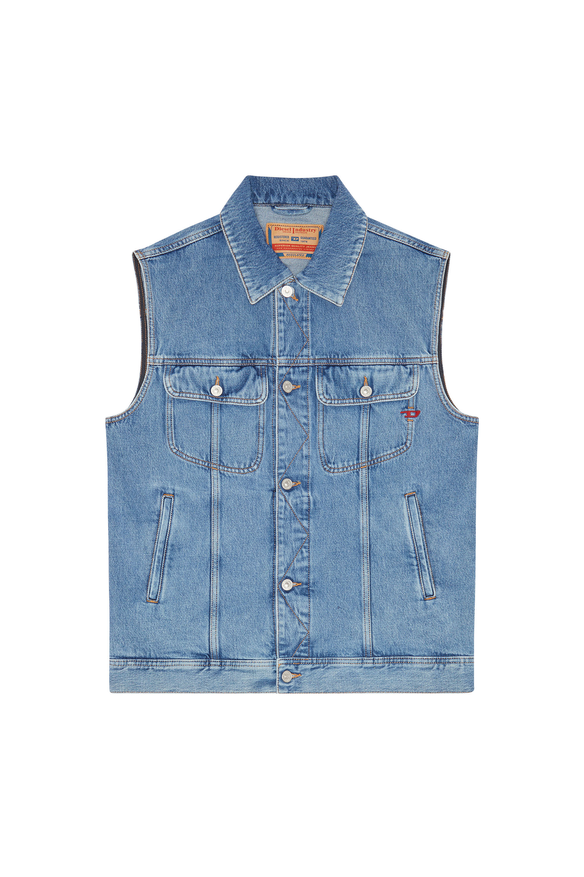 Diesel sleeveless jacket on sale