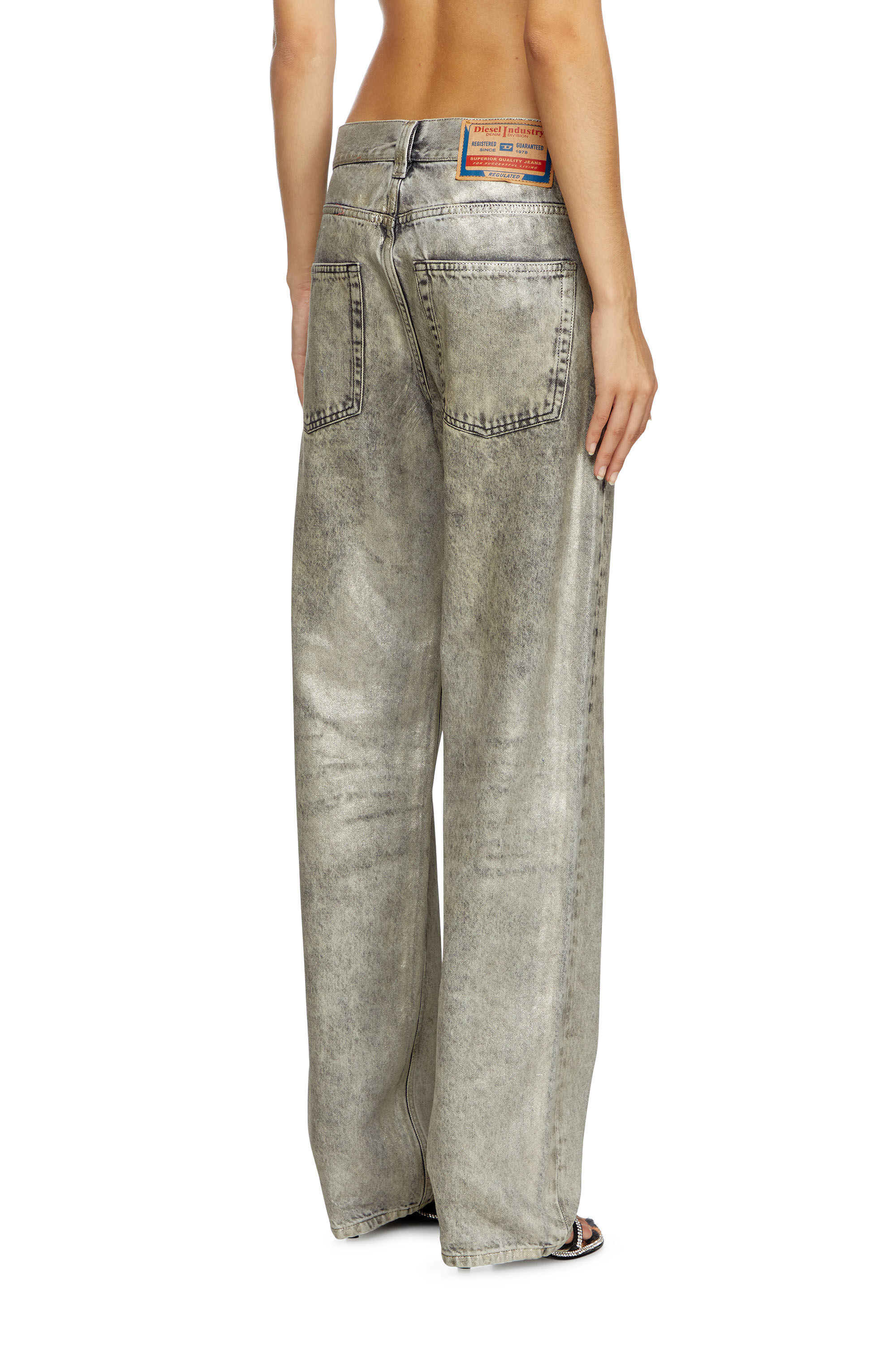 Diesel - Female's Regular Jeans 1988 D-Ark 09L79, Light Grey - 4