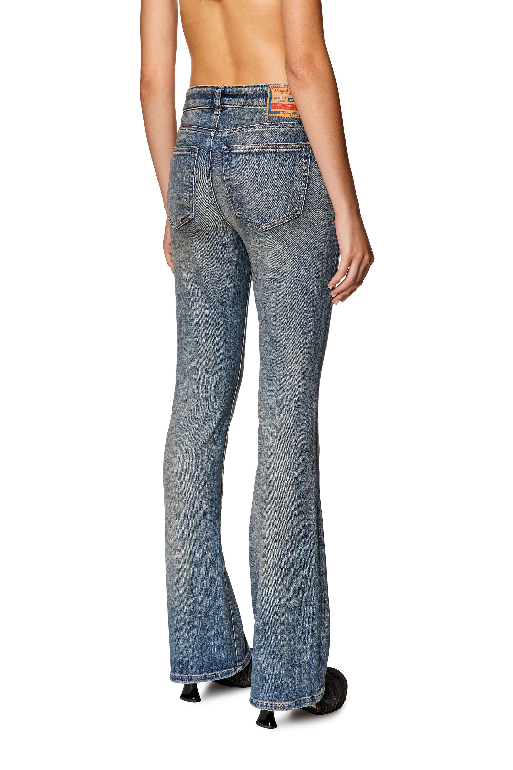 Diesel - Female Bootcut and Flare Jeans 1969 D-Ebbey 09H69, Dark Blue - Image 5