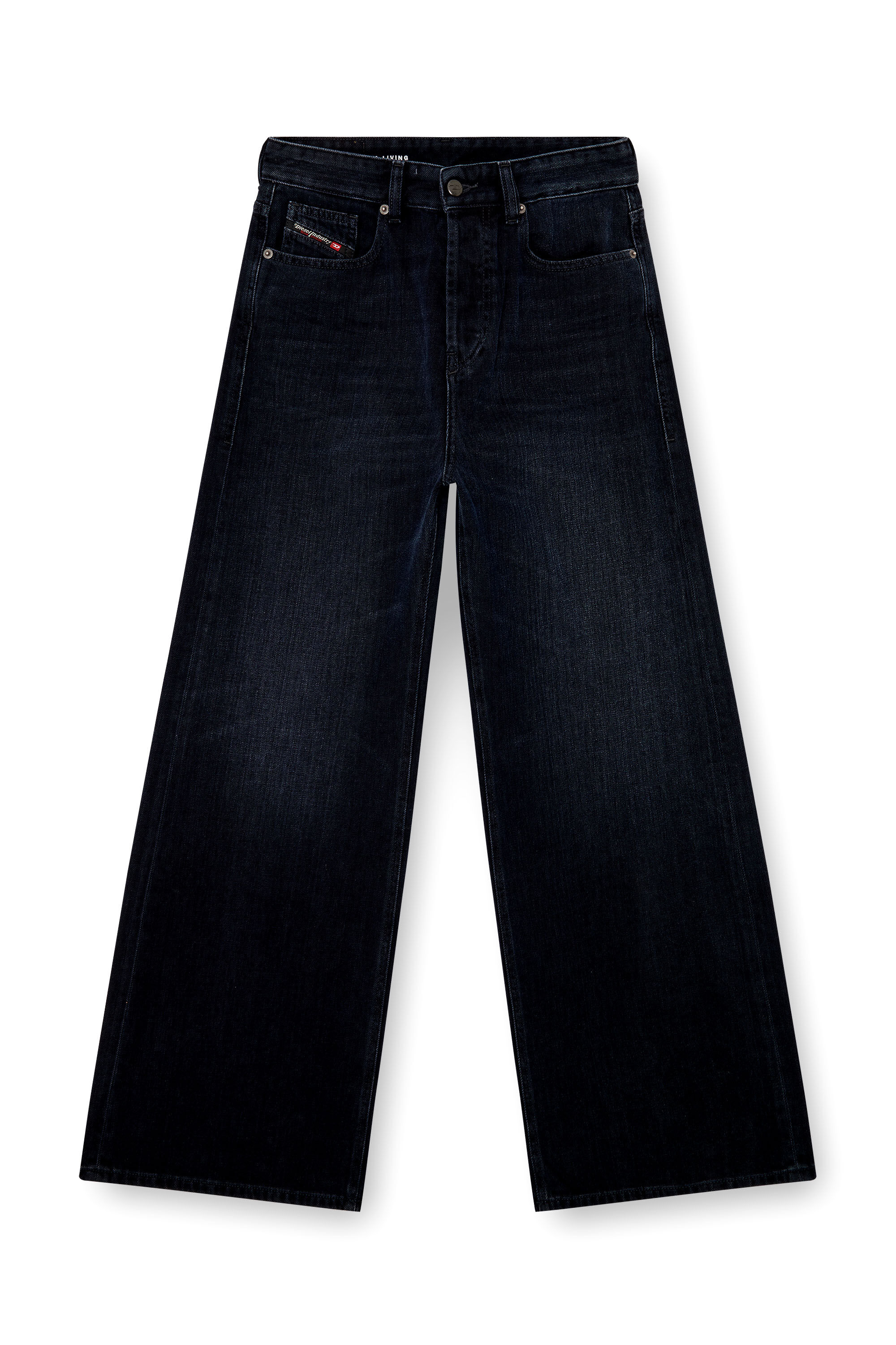 Diesel - Female's Relaxed Jeans 1996 D-Sire 09L54, Dark Blue - 2