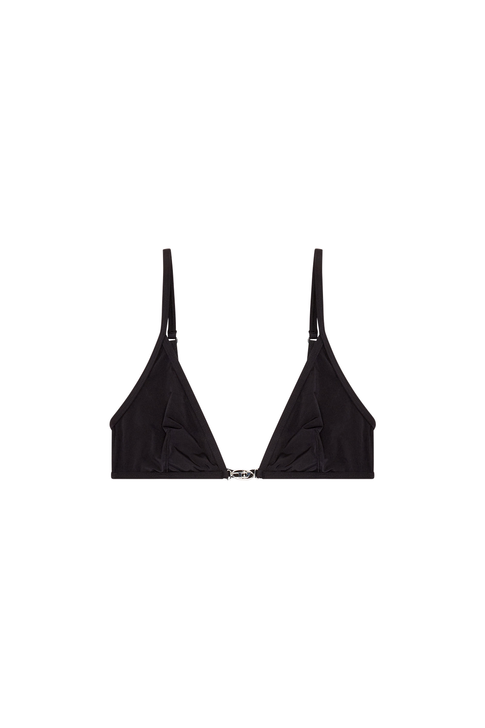 Diesel - UFSB-OVAL-D-TRIANGLE-BRA, Black - Image 4