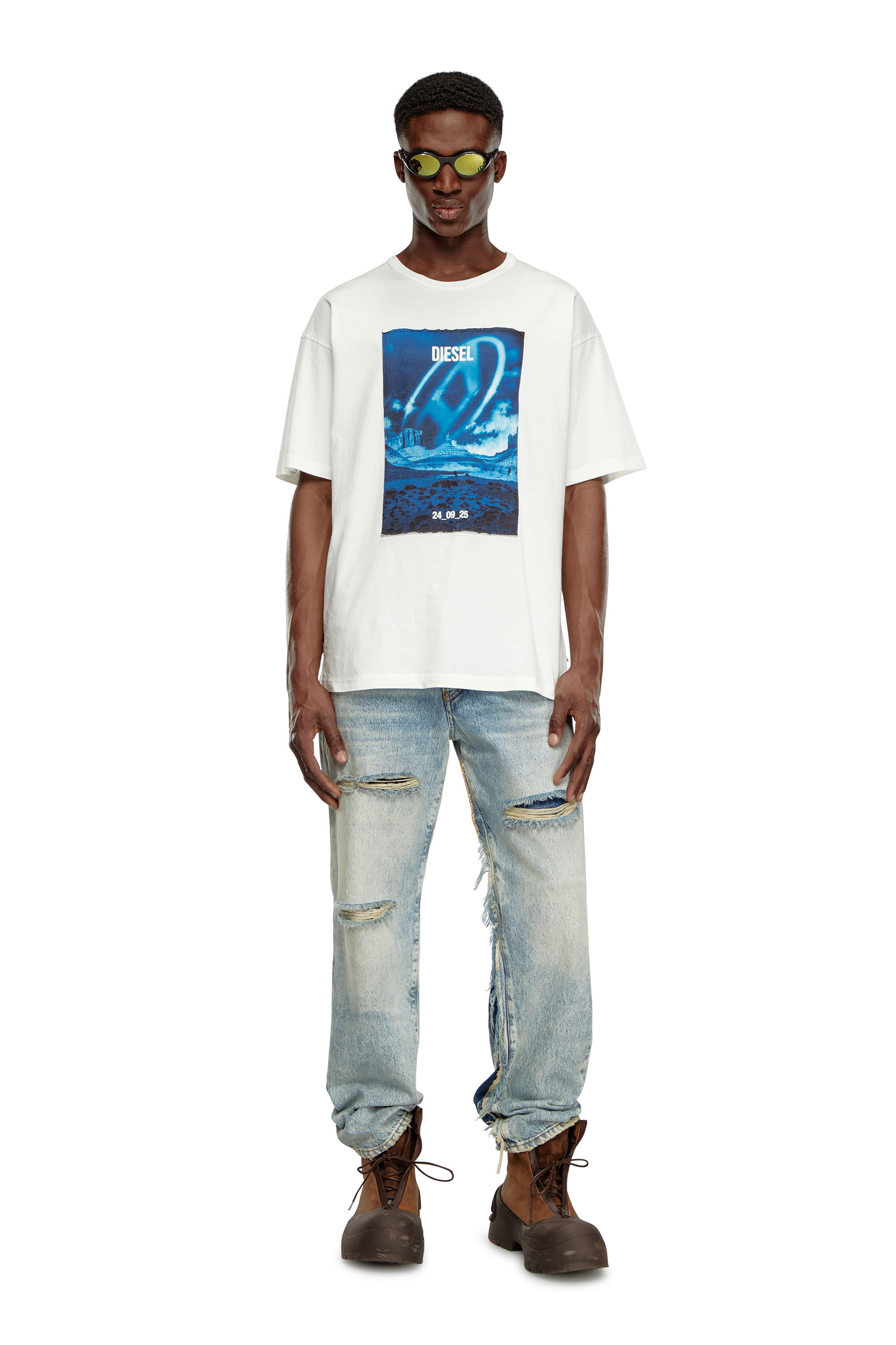 Diesel - T-BOXT-Q16, Blanc - Image 1