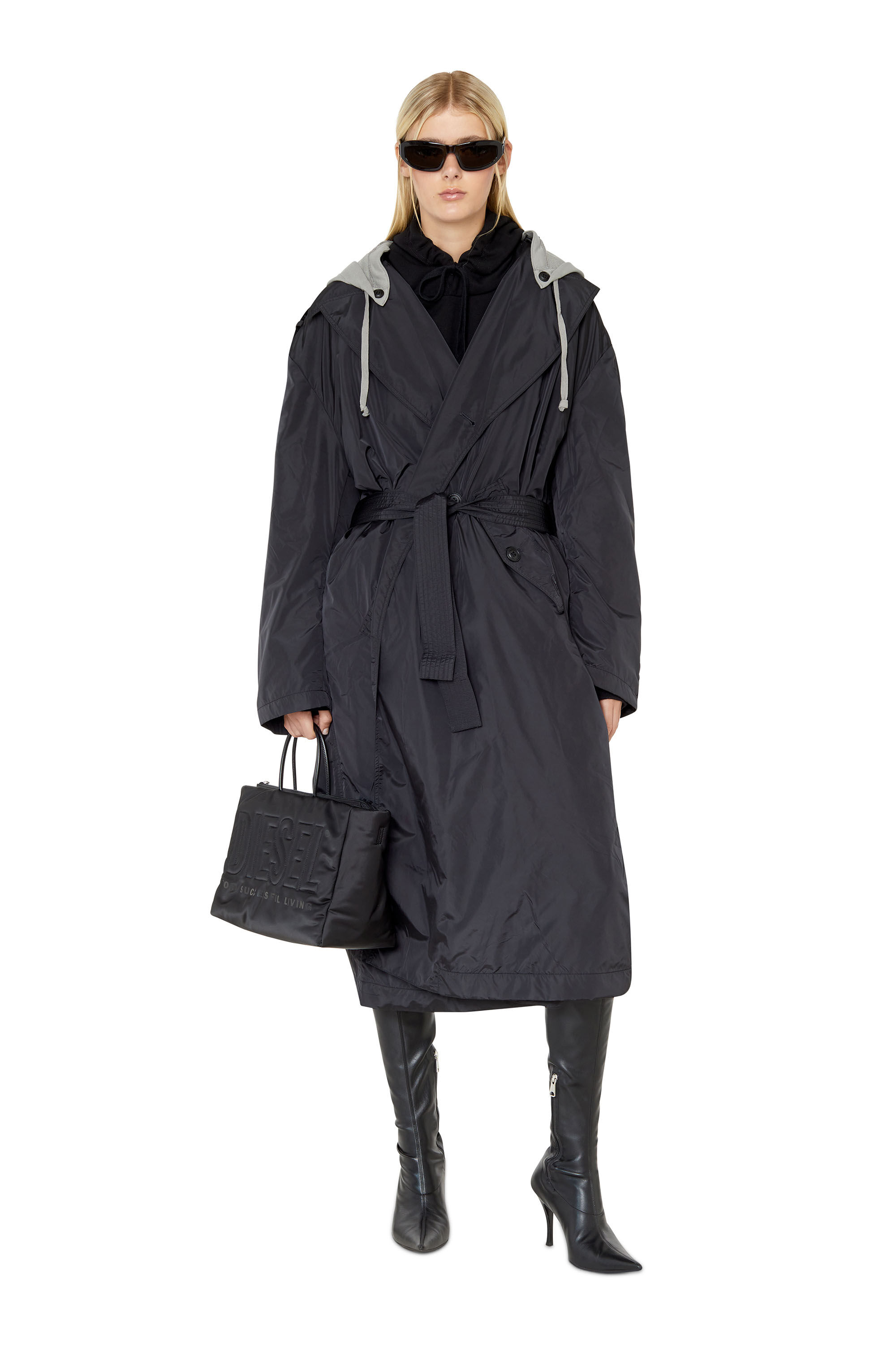Diesel trench hot sale coat women's