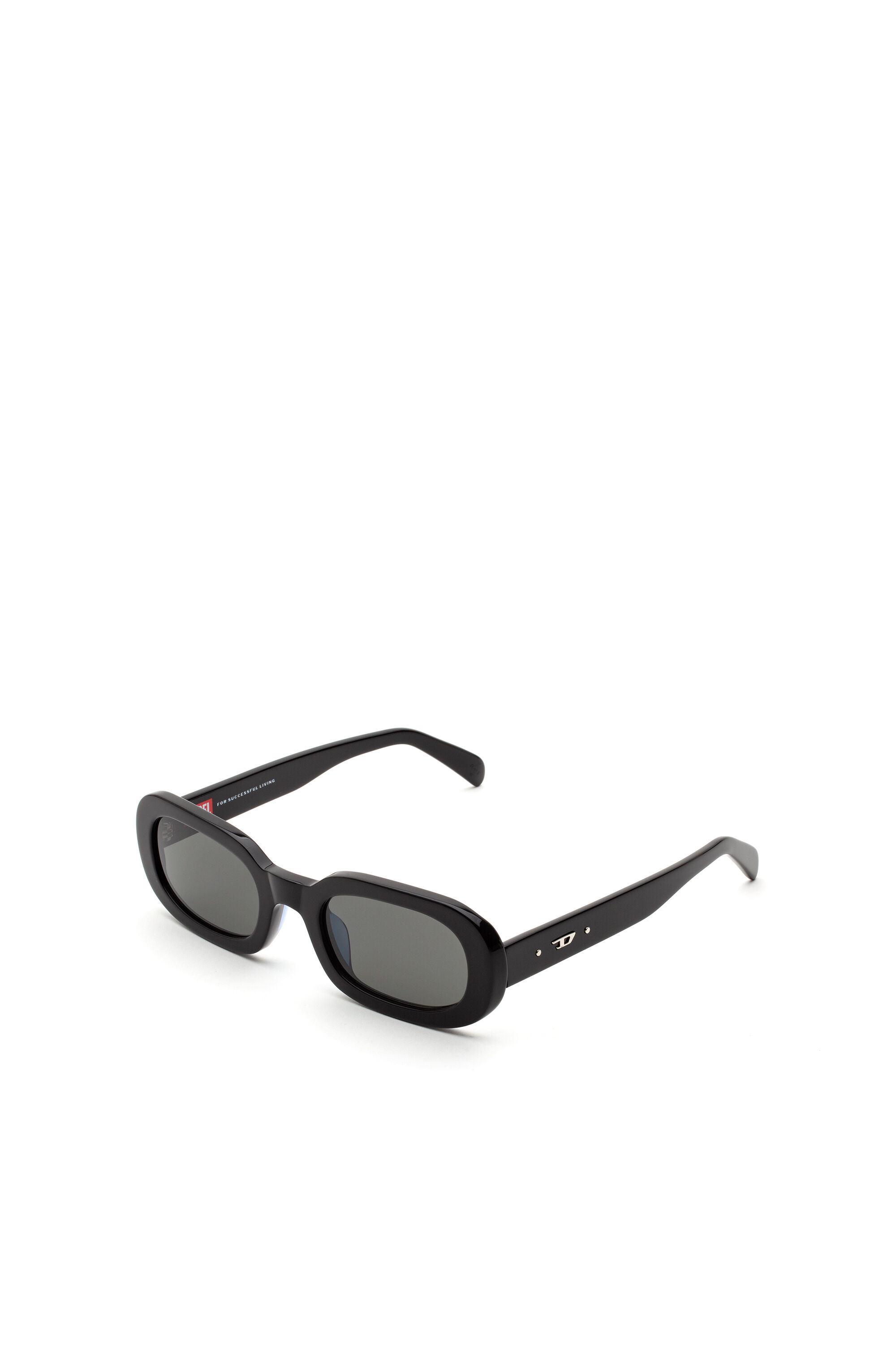 Diesel - DM0361, Lunettes de soleil ovales Femme in Noir - 2