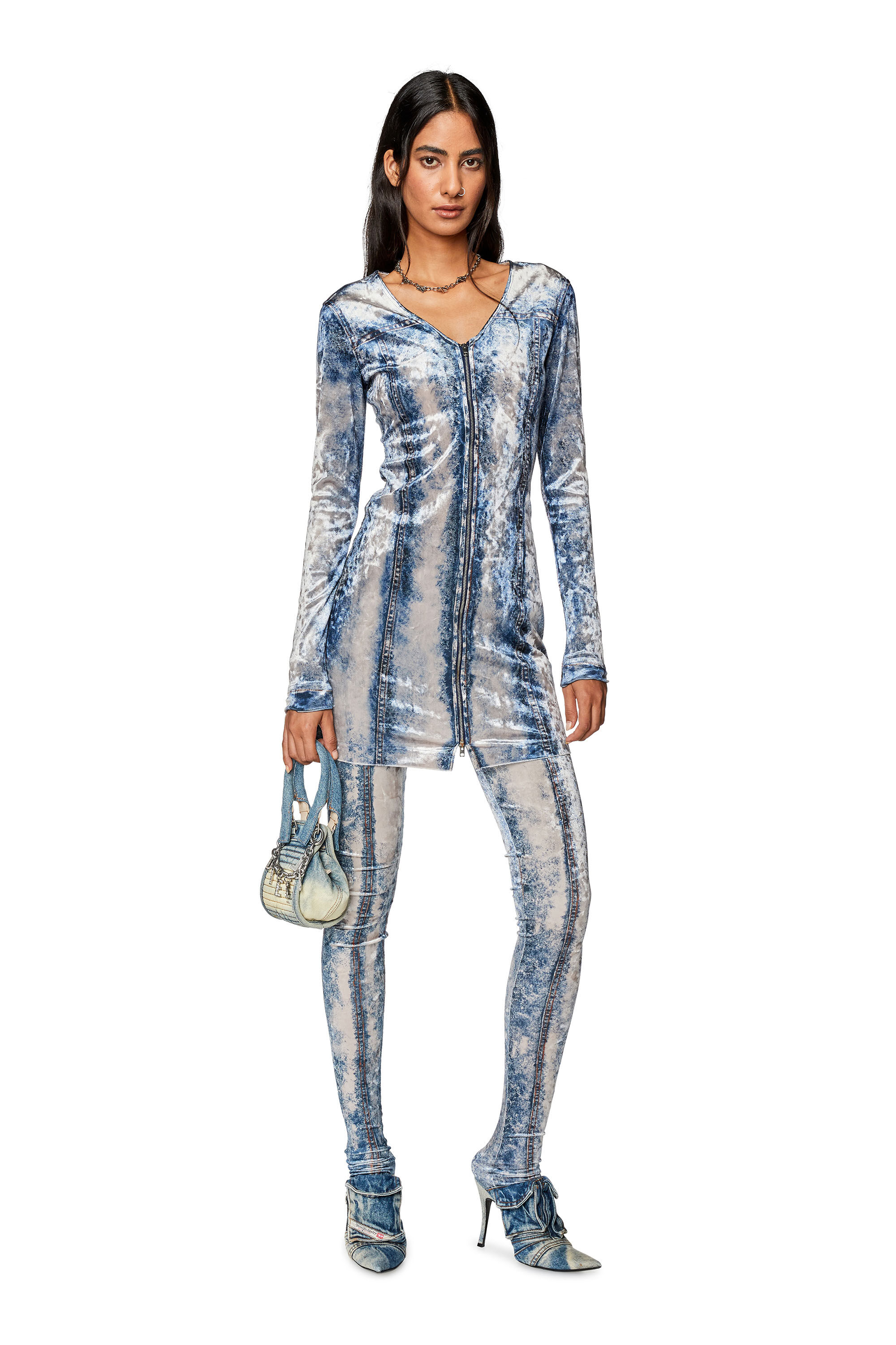 Legging denim femme top