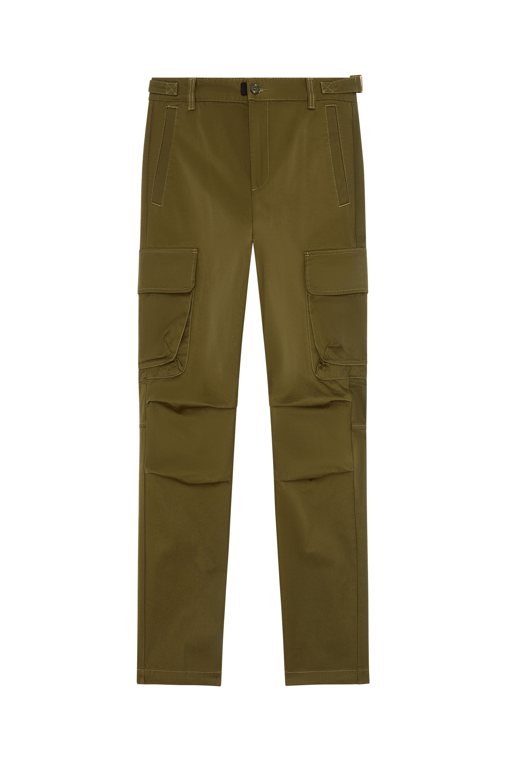 Men s Twill cargo pants in organic cotton P ARGYM Diesel