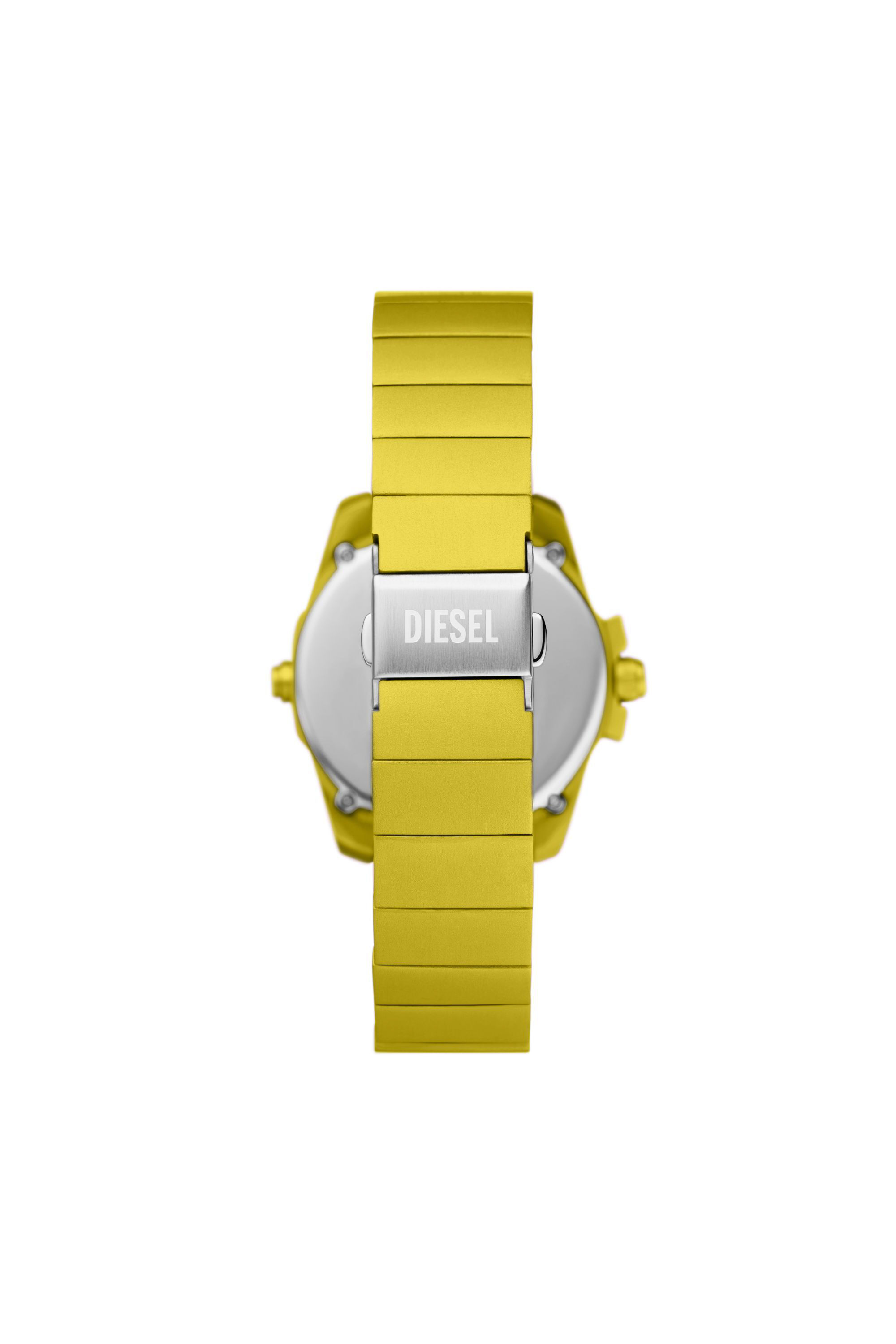 Diesel - DZ2207 WATCH, Montre numérique Baby Chief en aluminium jaune Homme in Jaune - 2