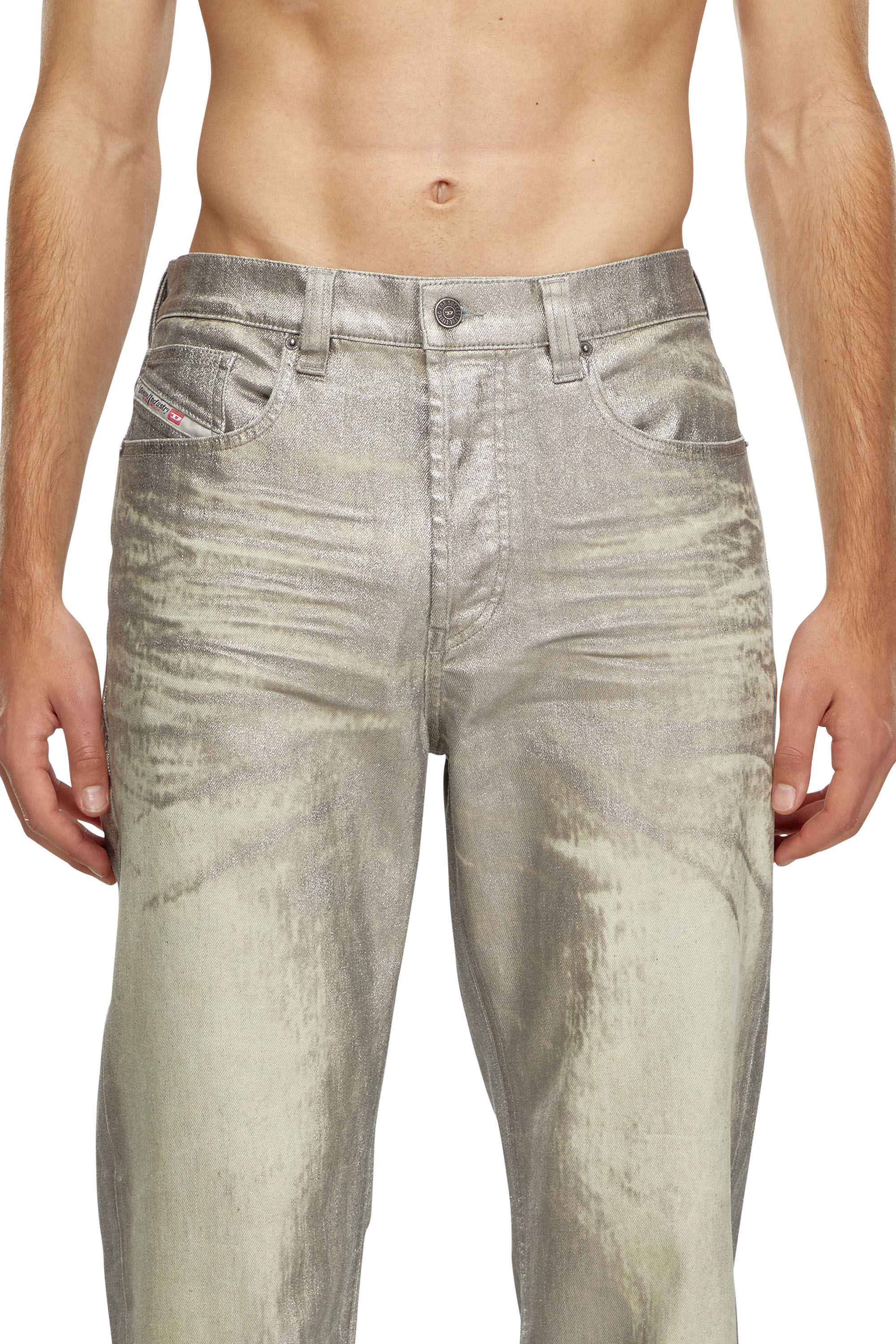 Diesel - Straight Jeans 2010 D-Macs 0CBCZ Homme, Gris - Image 5