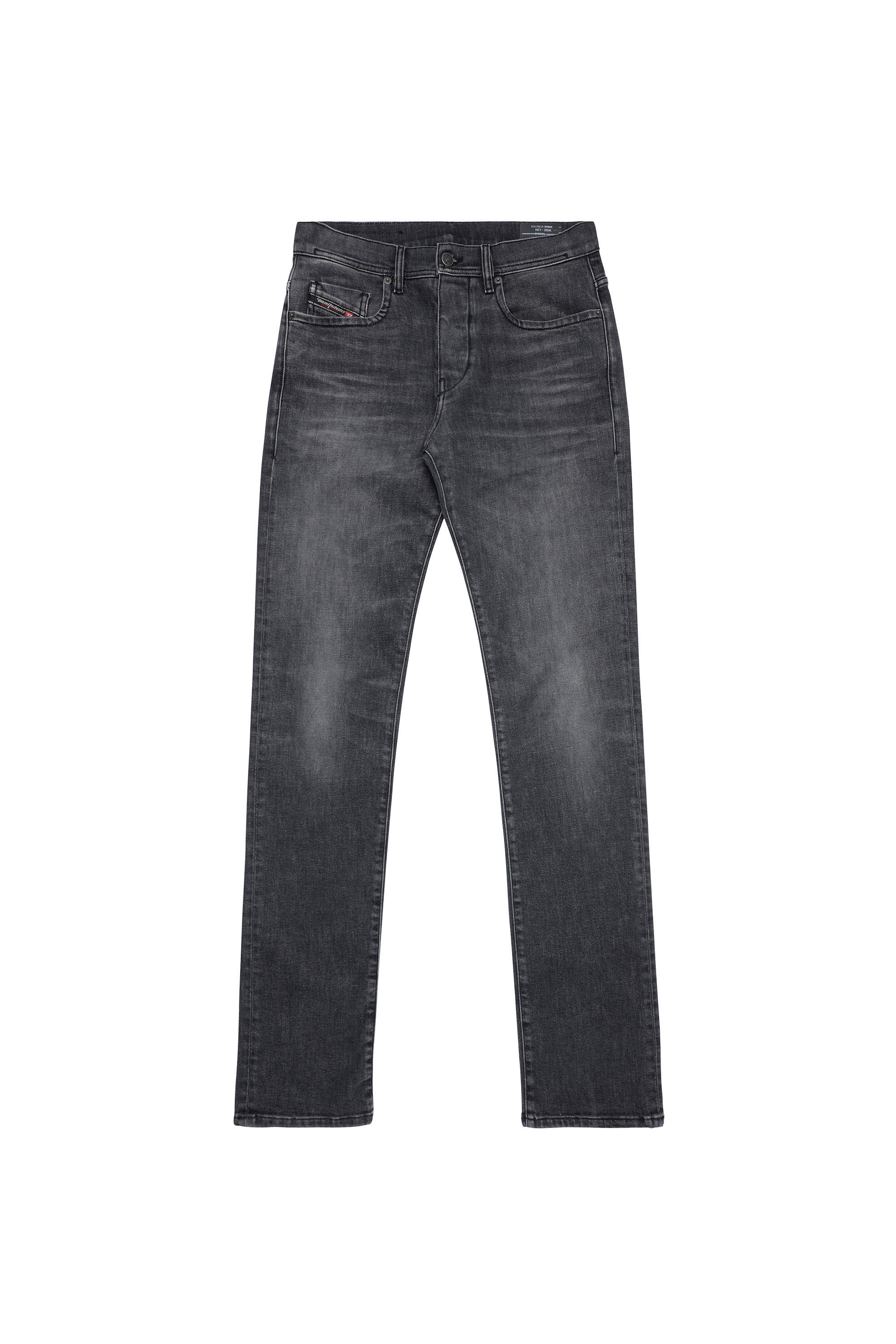 Diesel - D-Vocs 09B42 Bootcut Jeans, Black/Dark Grey - Image 2