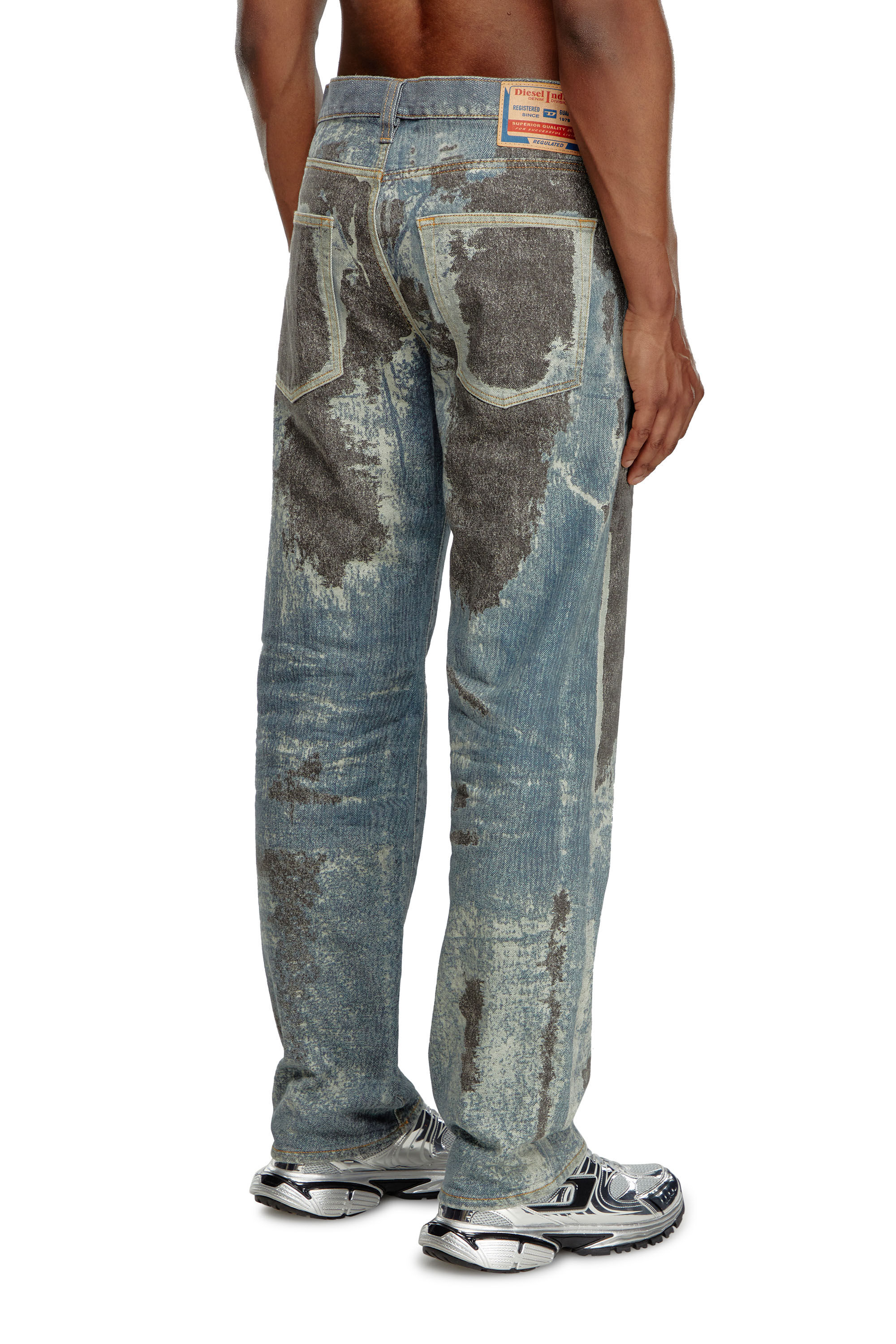 Diesel - Male Straight Jeans 2010 D-Macs 0PGAV, Medium Blue - Image 4