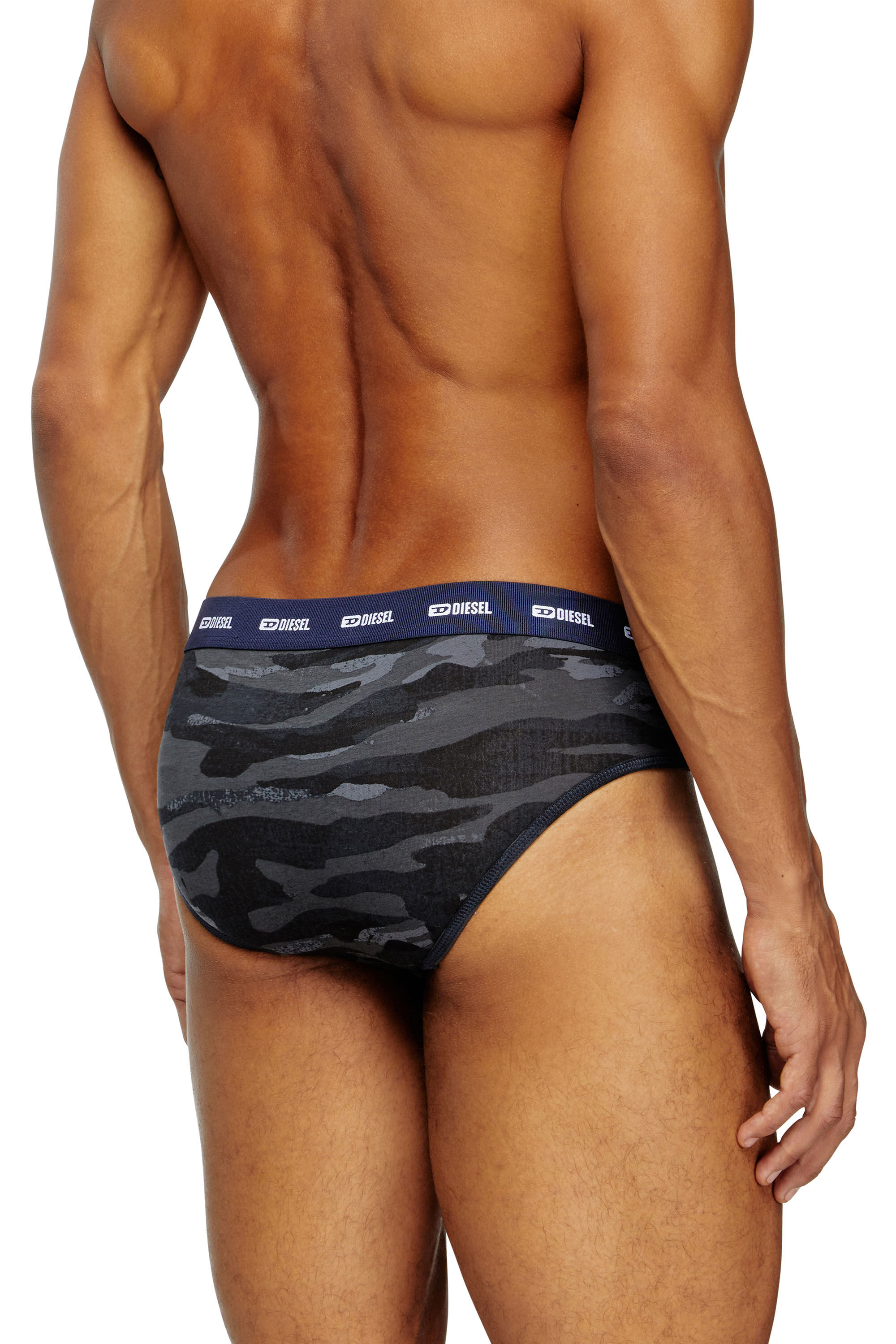 Diesel - ANDRE-UTLT-3PACK, Lot de 3 slips unis et motif camouflage Homme in Polychrome - 4