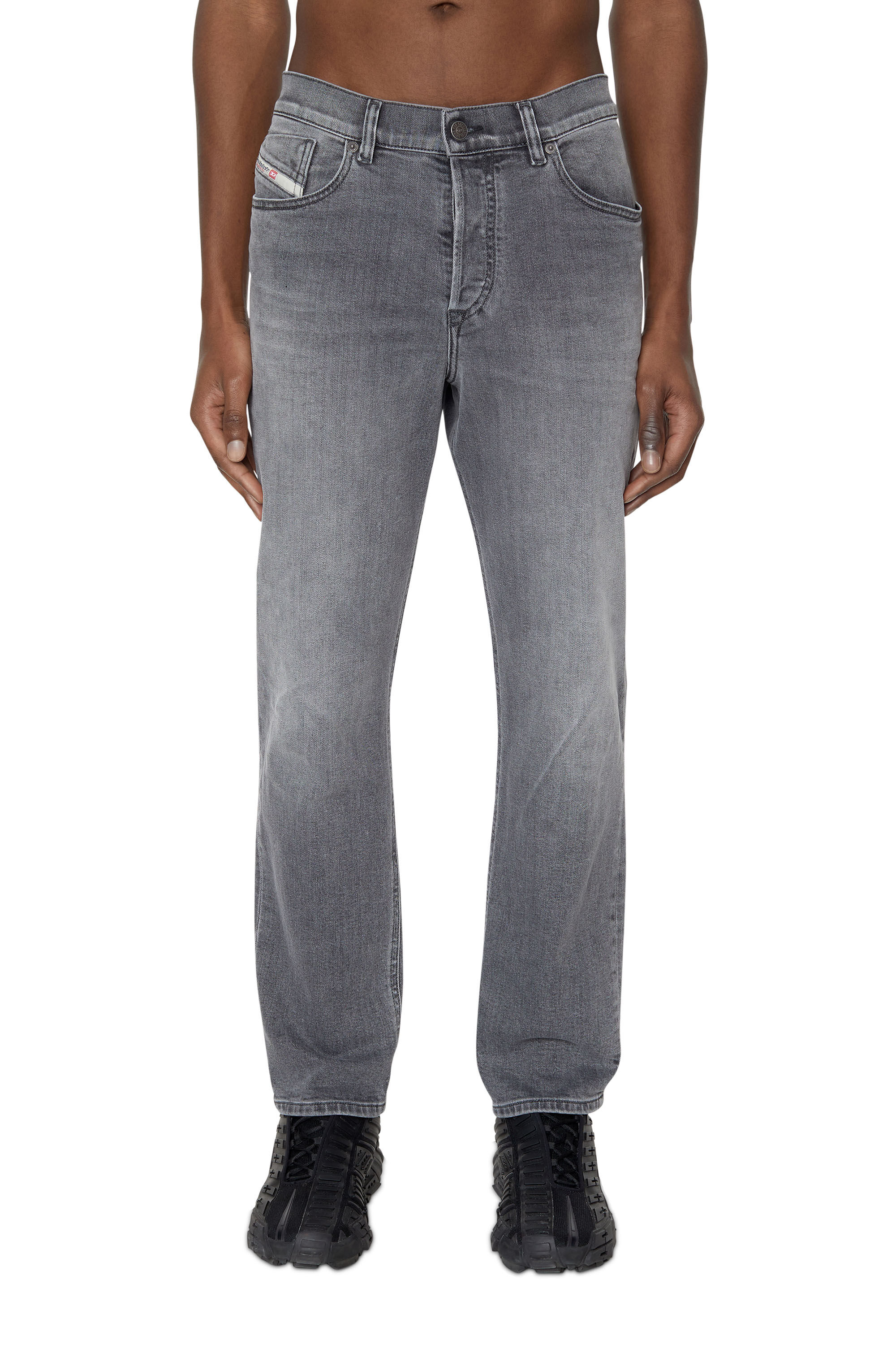 Diesel - 2005 D-FINING 09D50 Tapered Jeans, Gris Clair - Image 3