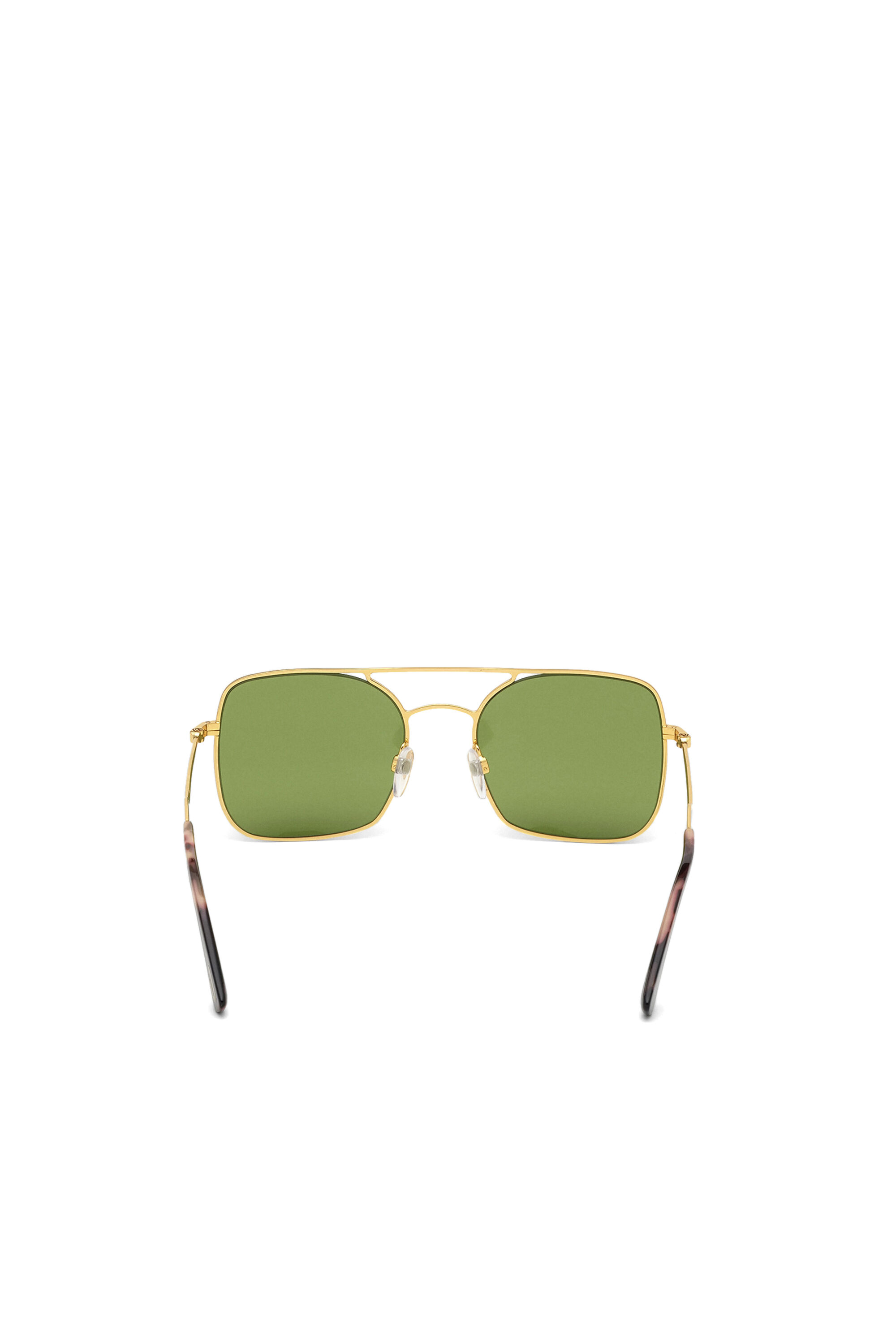 Diesel - DL0302, Unisex's Sunglasses in metal in Gold - 3