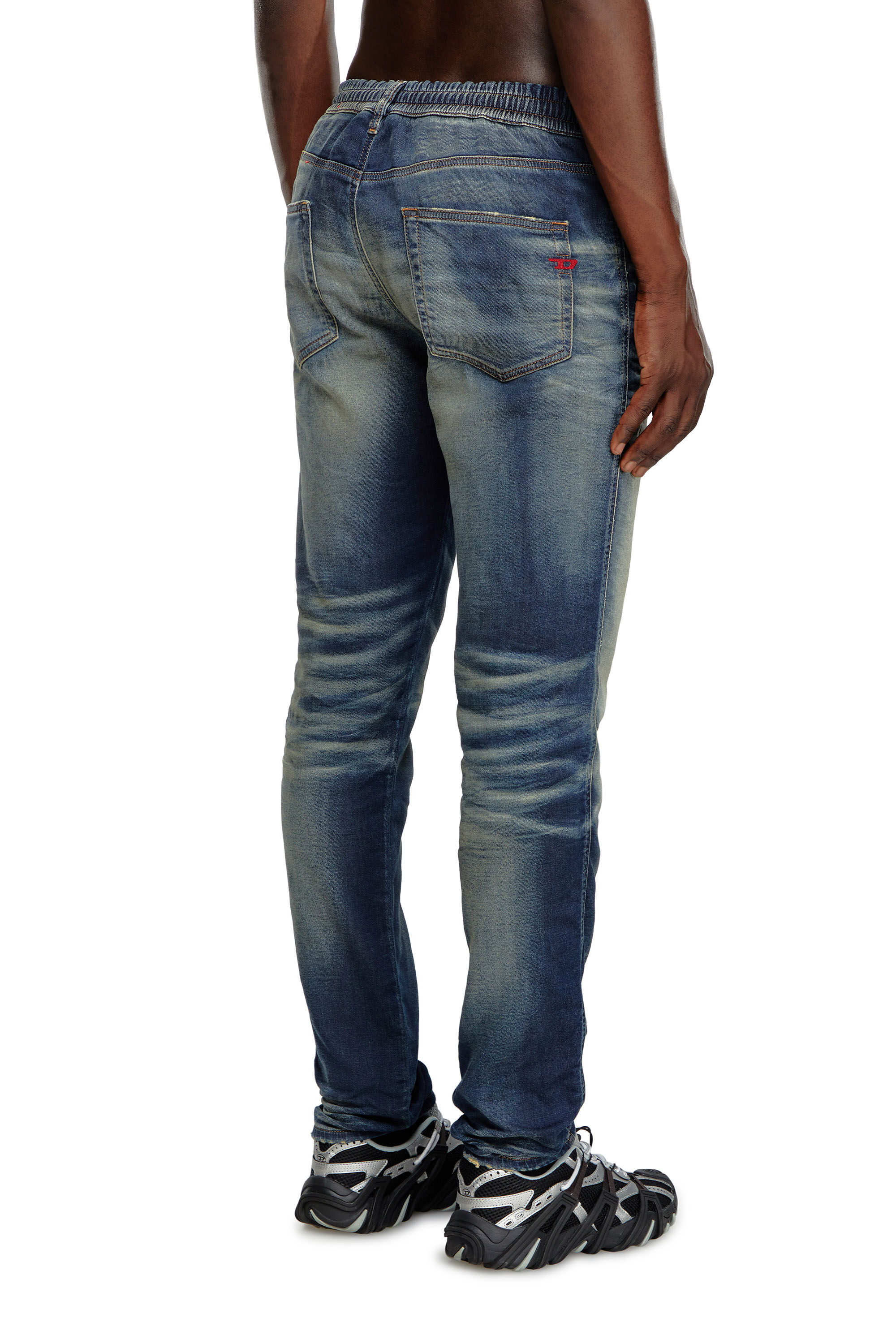 Diesel - Male Slim 2060 D-Strukt Joggjeans® 068MH, Dark Blue - Image 4