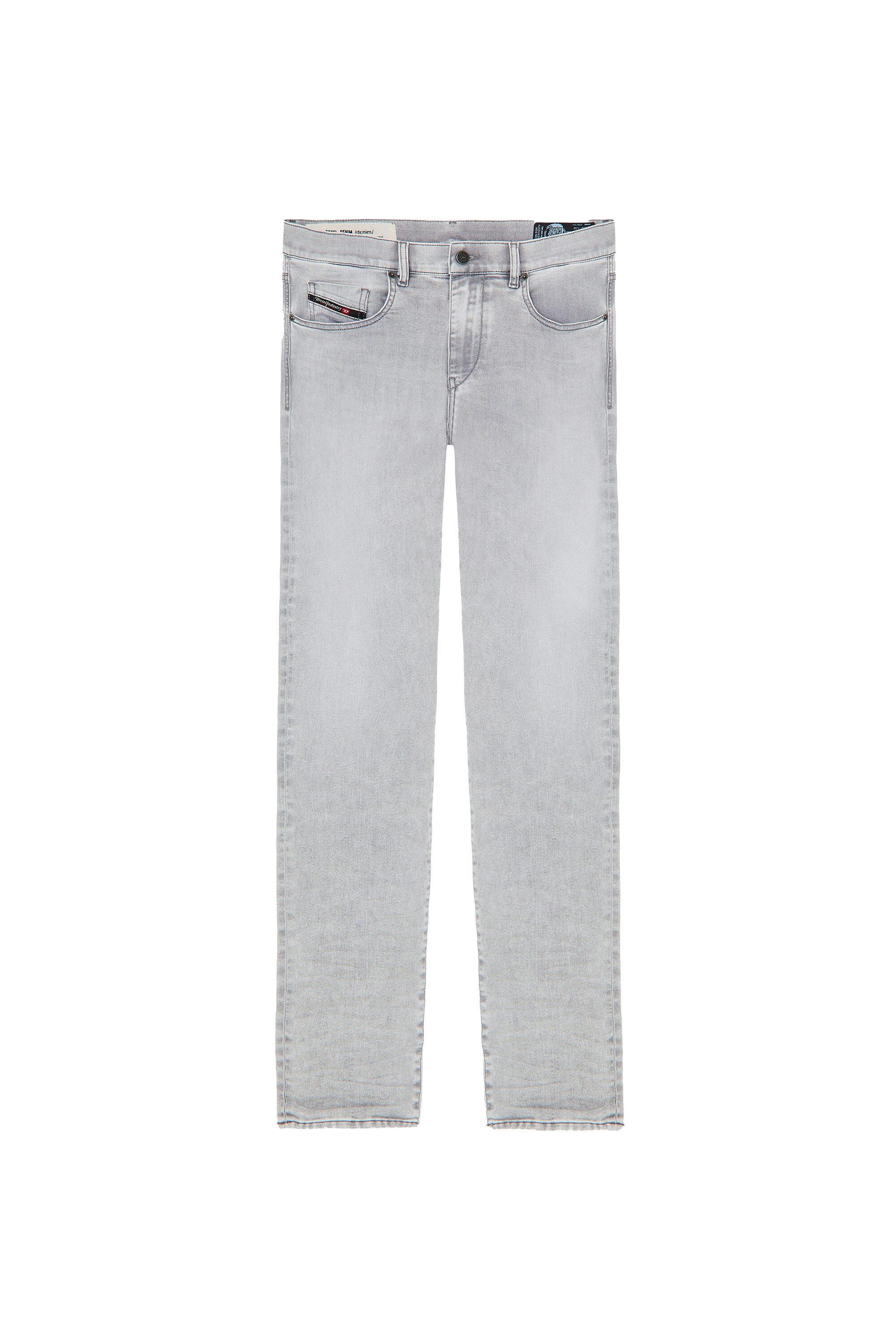 Diesel - 2019 D-STRUKT 069RE Slim Jeans, Light Grey - Image 2