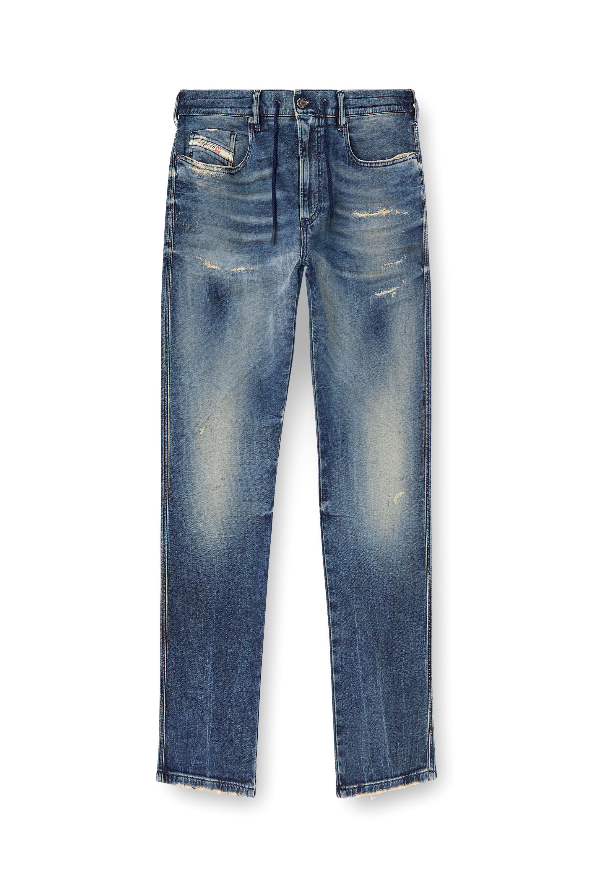 Diesel - Male's Slim 2060 D-Strukt Joggjeans® 068PN, Medium Blue - 2