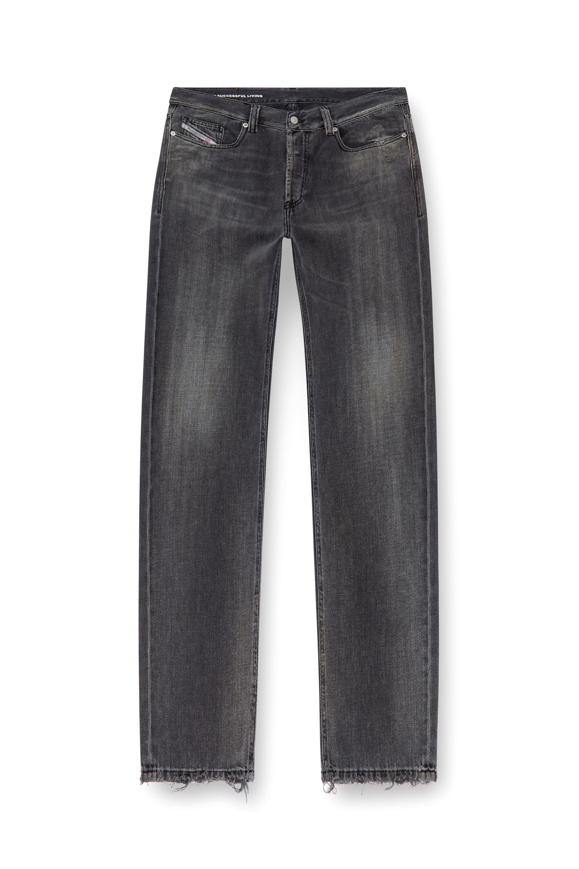 Diesel - Male's Regular Jeans 2024 D-Macs 09K14, Black/Dark Grey - 2