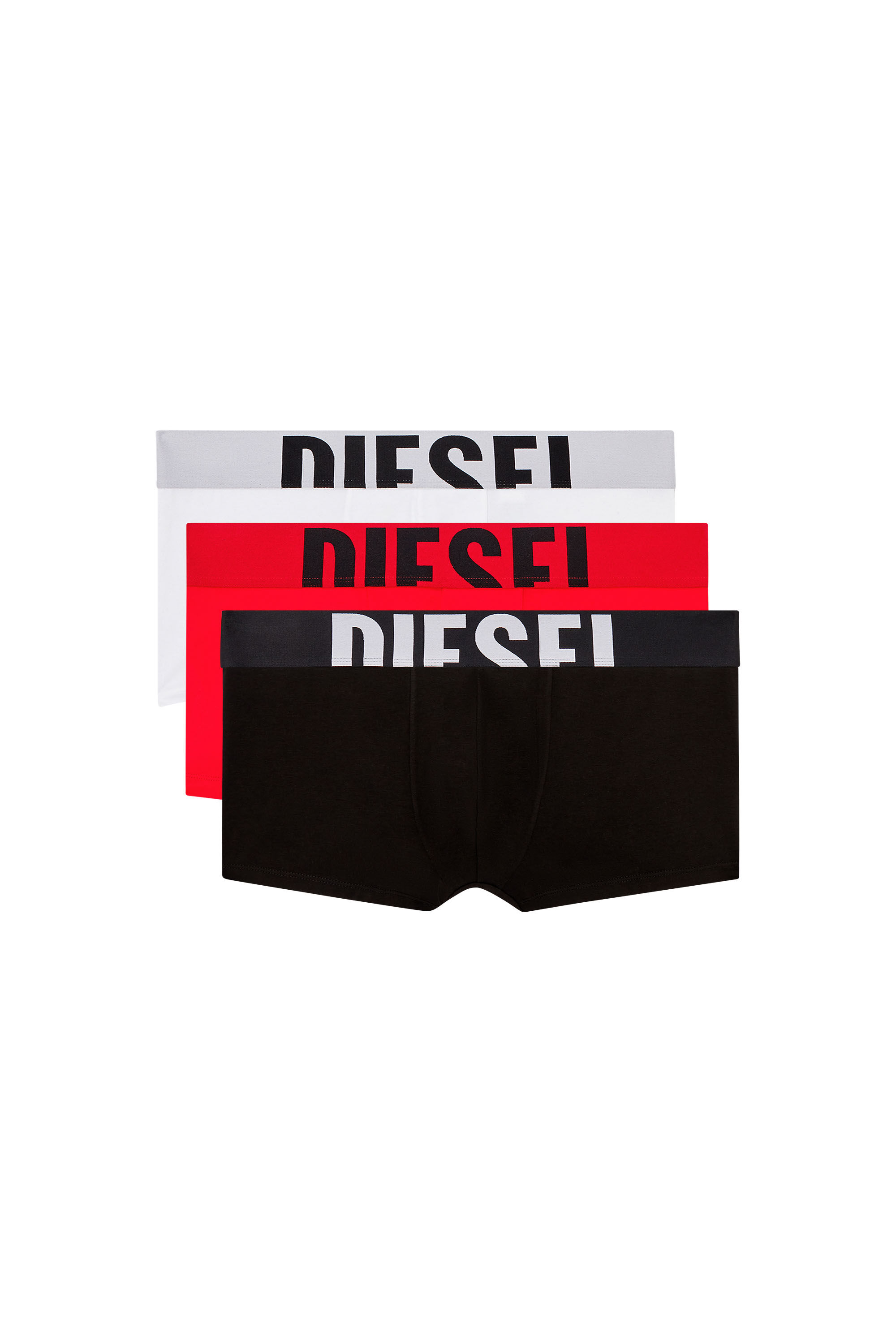 Diesel - UMBX-DAMIENTHREEPACK-5.5EL, Lot de trois boxers en coton stretch Homme in Polychrome - 4
