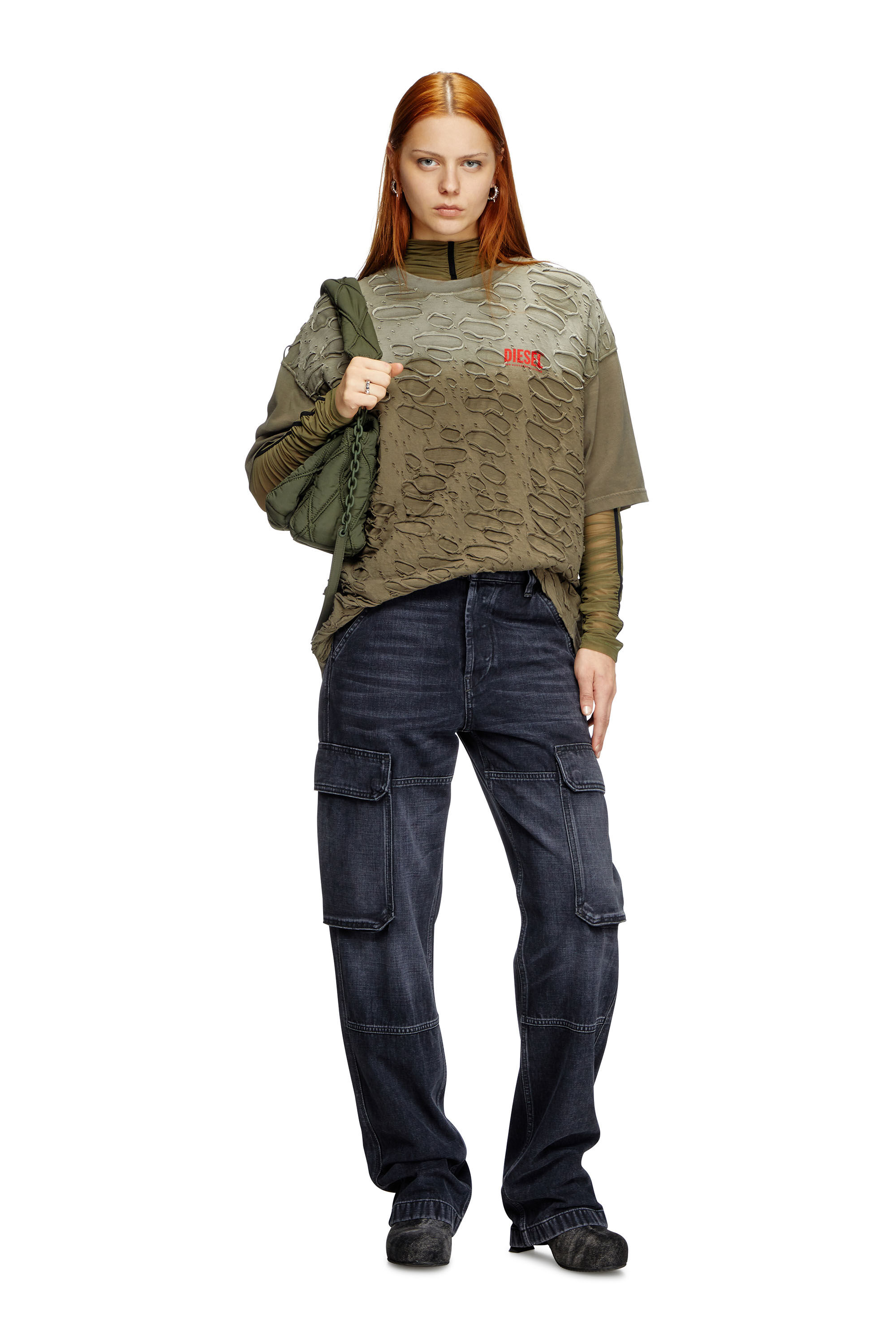 Diesel - Female's Regular Jeans D-Pot 007Z9, Black/Dark Grey - 1