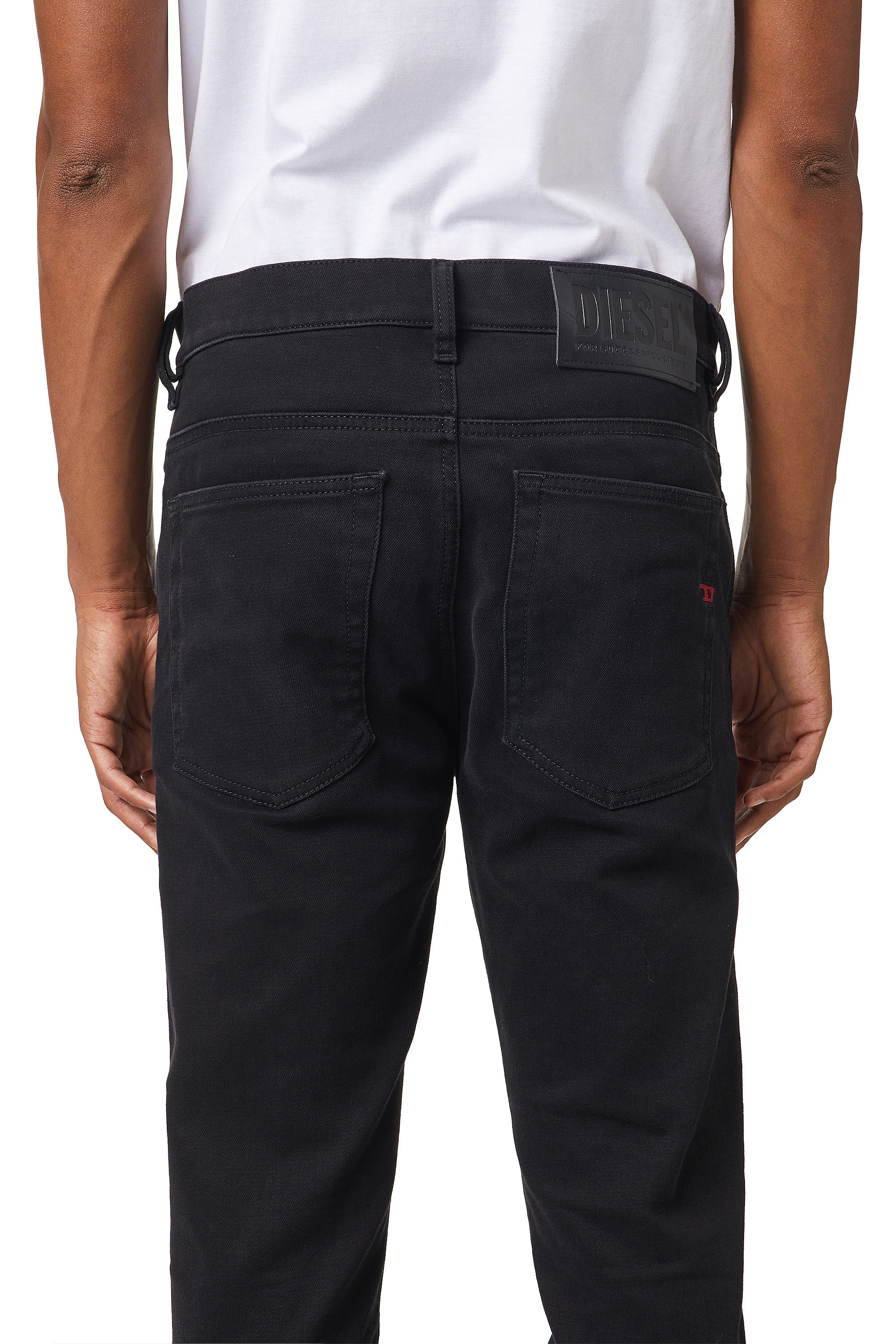 Diesel - D-Amny JoggJeans® Z9A29 Skinny, Black/Dark Grey - Image 6