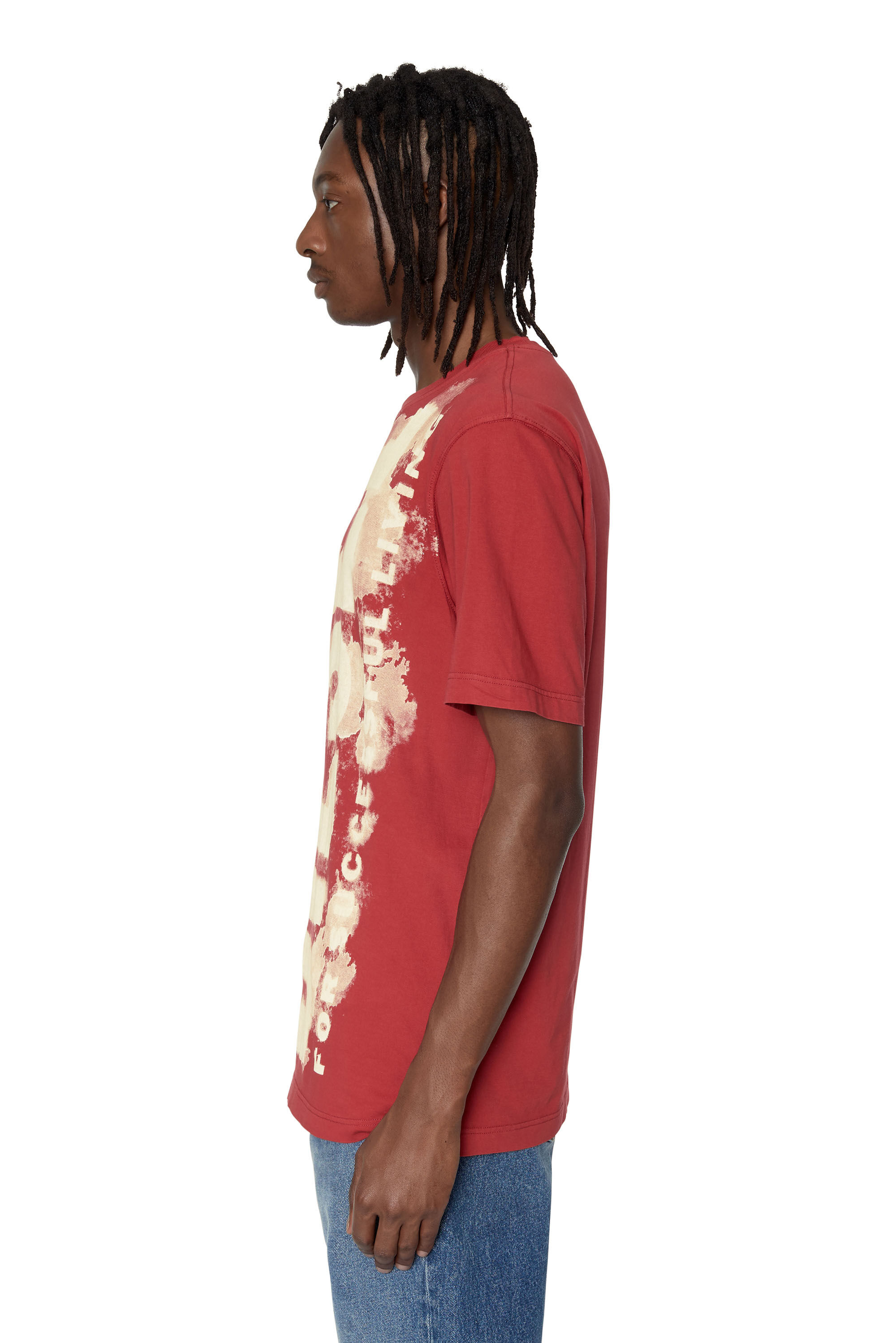 Diesel - T-JUST-E16, Red - Image 6