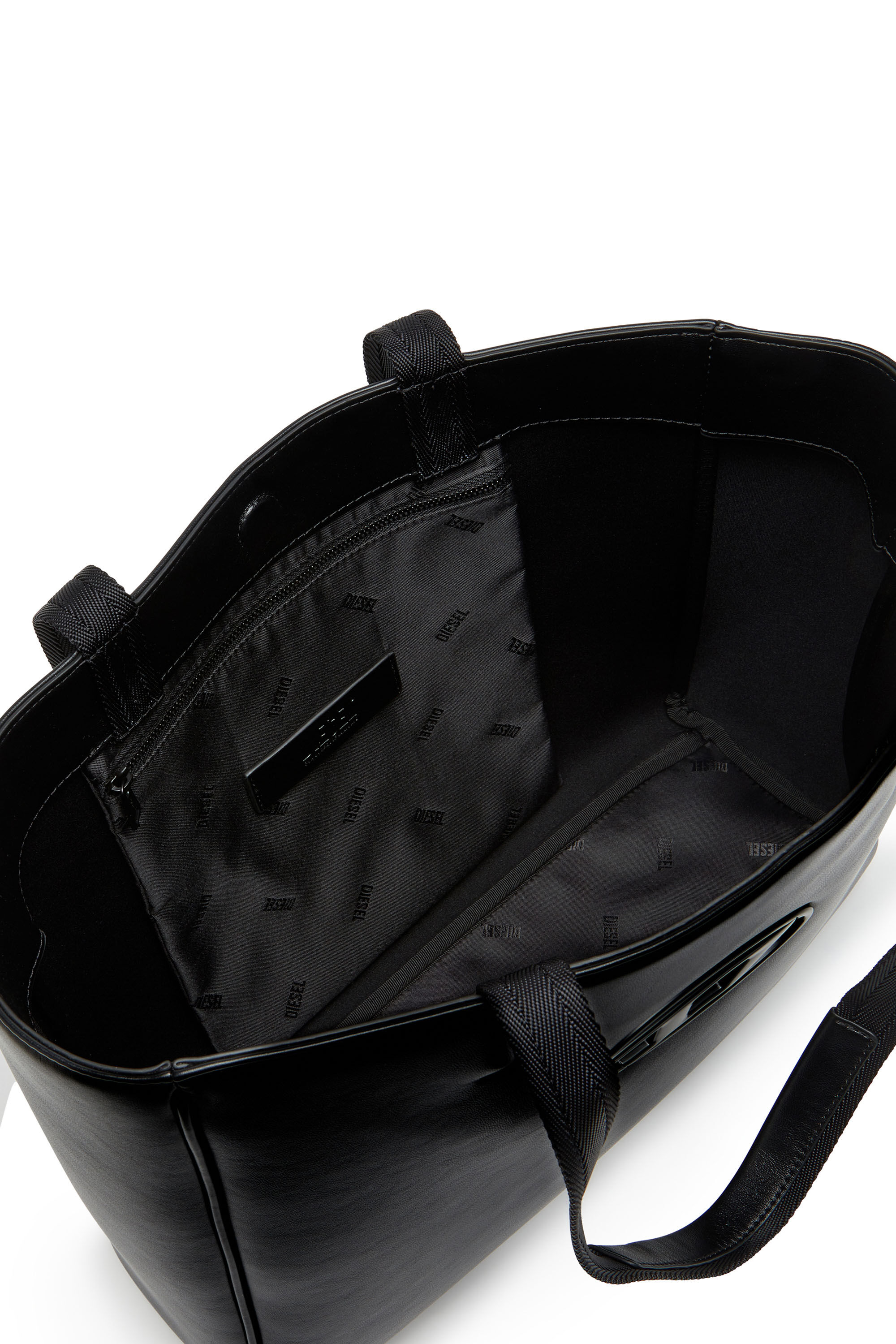 Women's Holi-D-Square shopper in bonded neoprene | Black