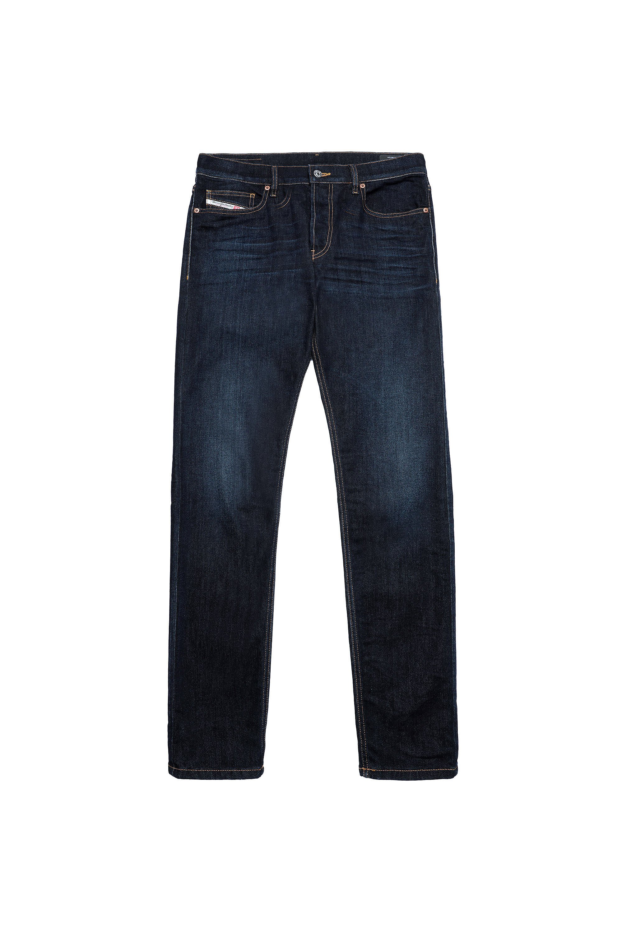 Diesel - D-Luster 009ZS Slim Jeans, Dark Blue - Image 2