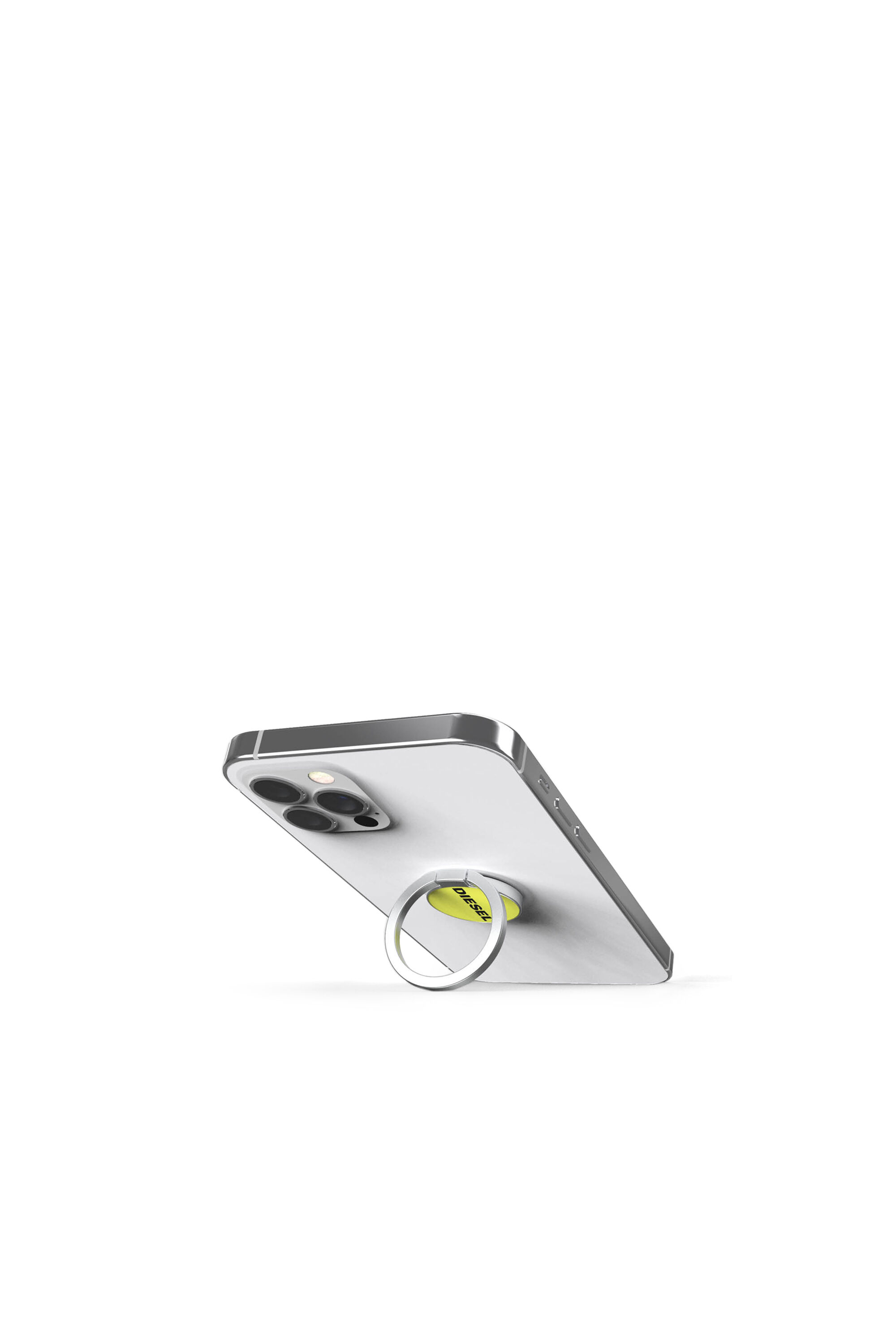 Diesel - 41921 RING STAND, Unisex's Universal phone ring in Yellow - 4