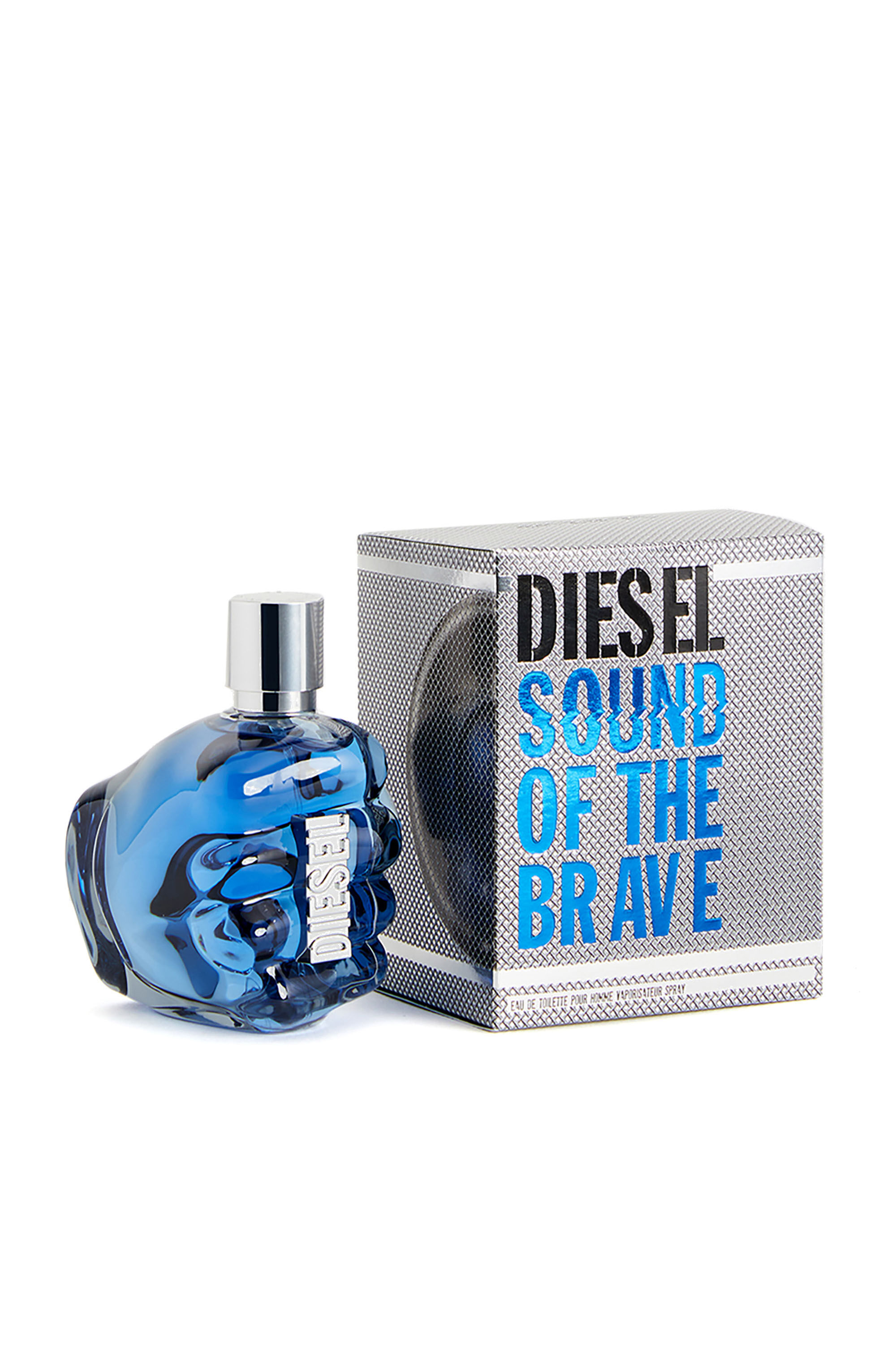 Diesel - SOUND OF THE BRAVE 75ML, Male's Sound Of The Brave 75ml, 2.5 FL.OZ., Eau de Toilette in Blue - 3