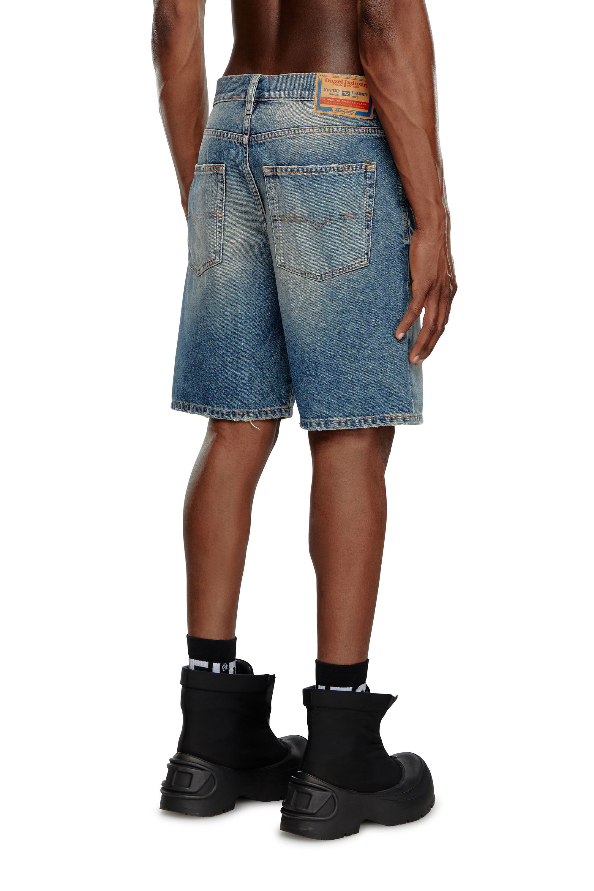 Men s Regular Denim shorts Blue Diesel