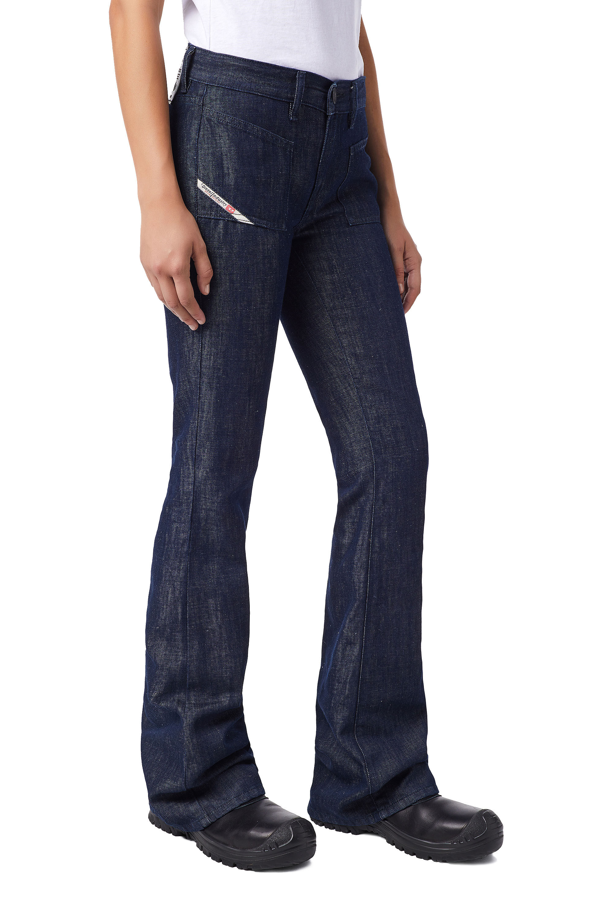 Diesel - 1969 D-EBBEY Z9B15 Bootcut and Flare Jeans, Dark Blue - Image 7