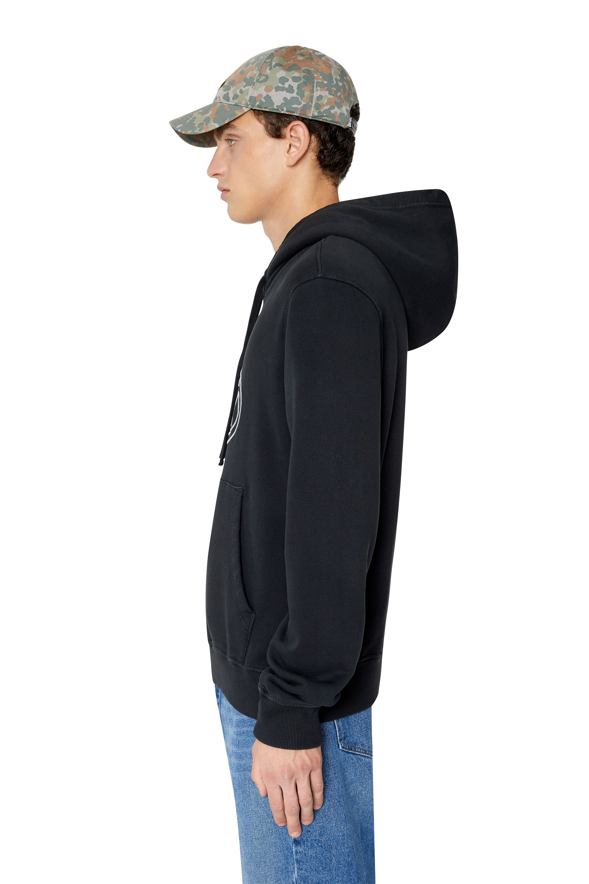 Diesel - S-GINN-HOOD-E4, Noir - Image 6