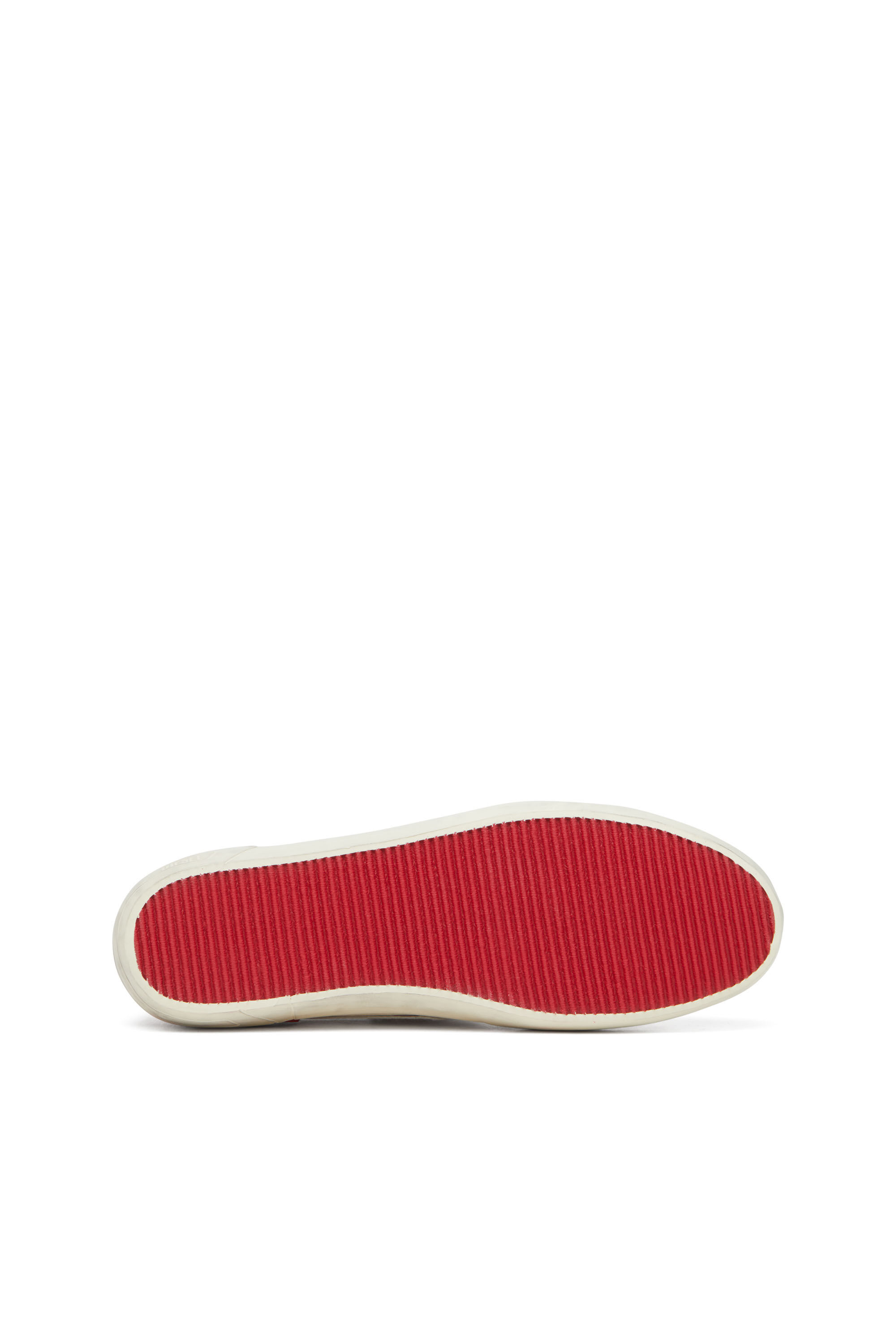 Diesel - S-LEROJI D-1 LOW, Male's S-Leroji D-Sneakers in padded ripstop and suede in Red/White - 5