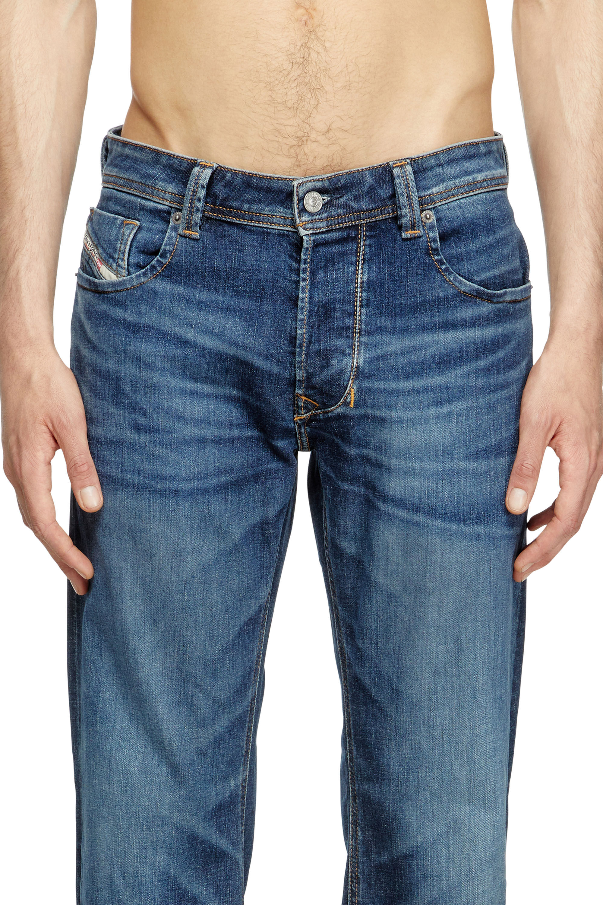 Diesel - Male's Regular Jeans 1985 Larkee 09J47, Dark Blue - 5