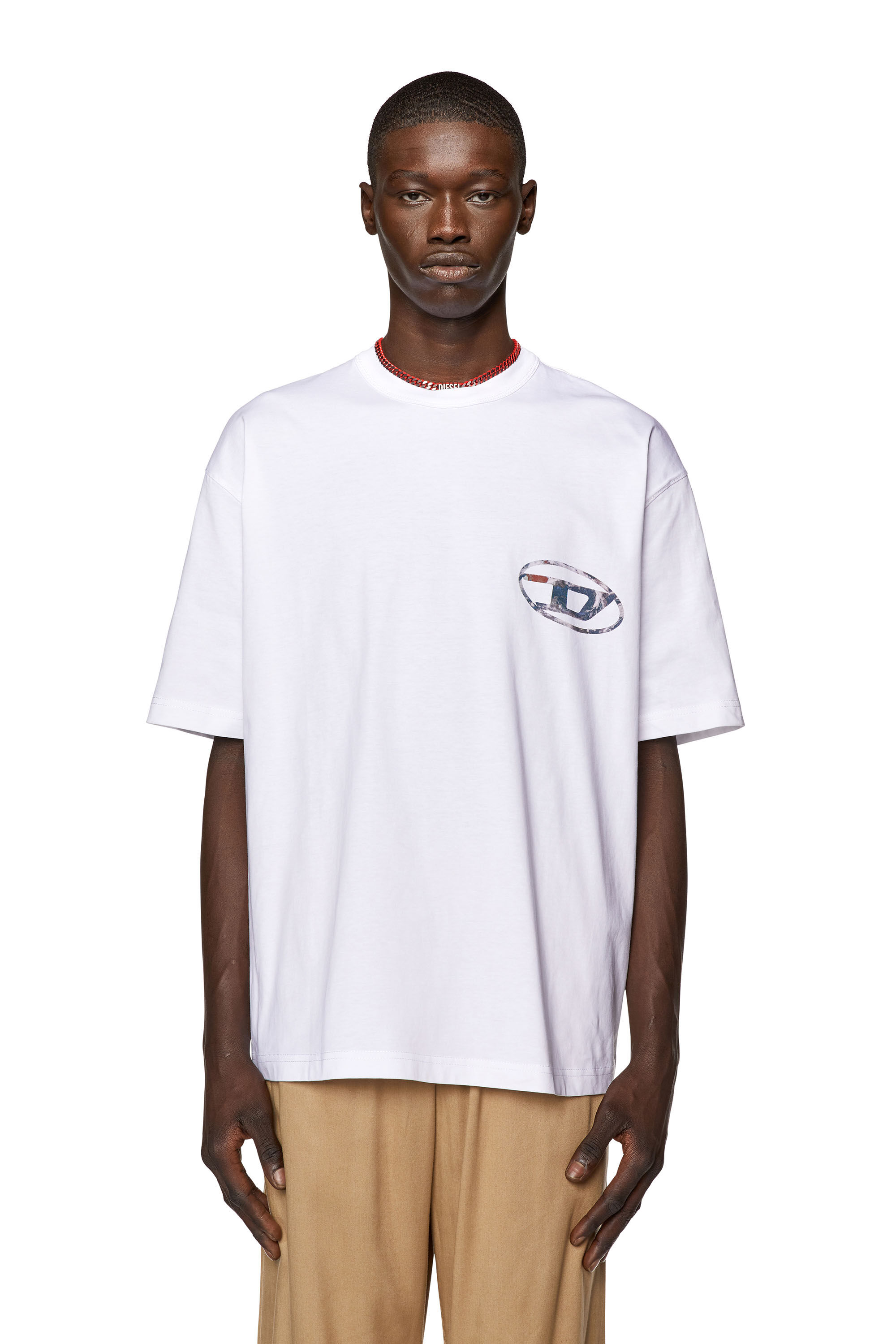 Diesel - T-WASH-L6, Blanc - Image 5