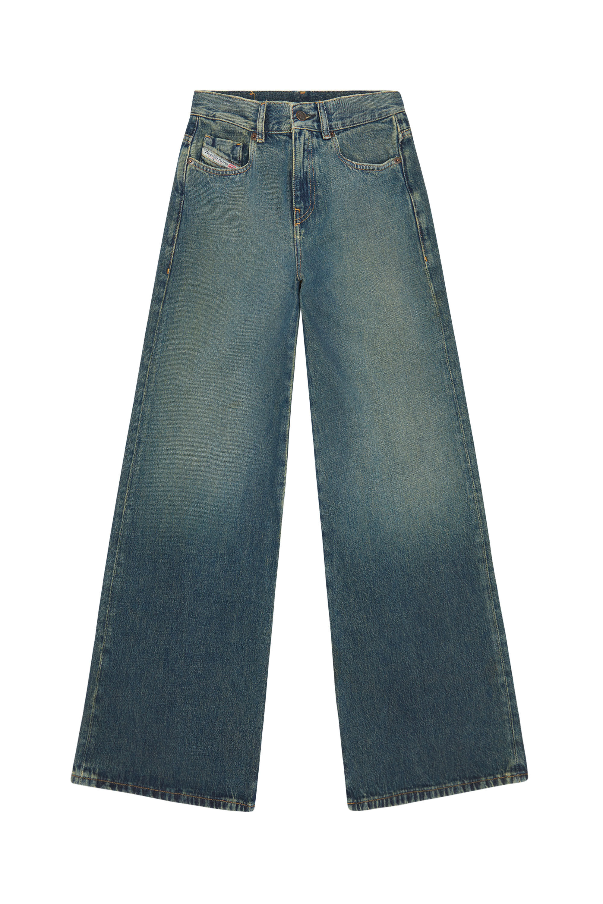 Diesel - 1978 09C04 Bootcut and Flare Jeans, Dark Blue - Image 2