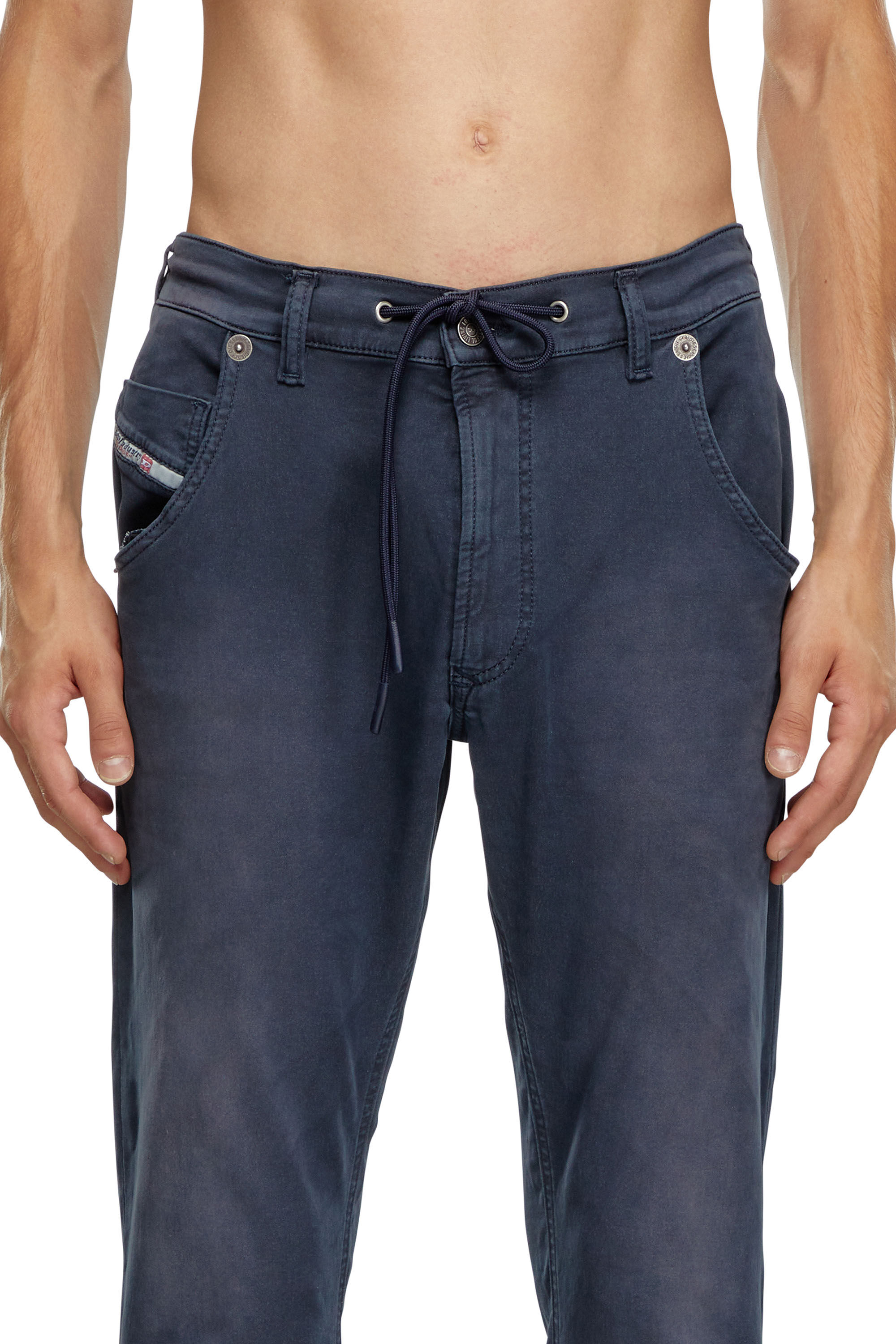 KROOLEY Man Tapered Coloured Joggjeans elastic waist Diesel