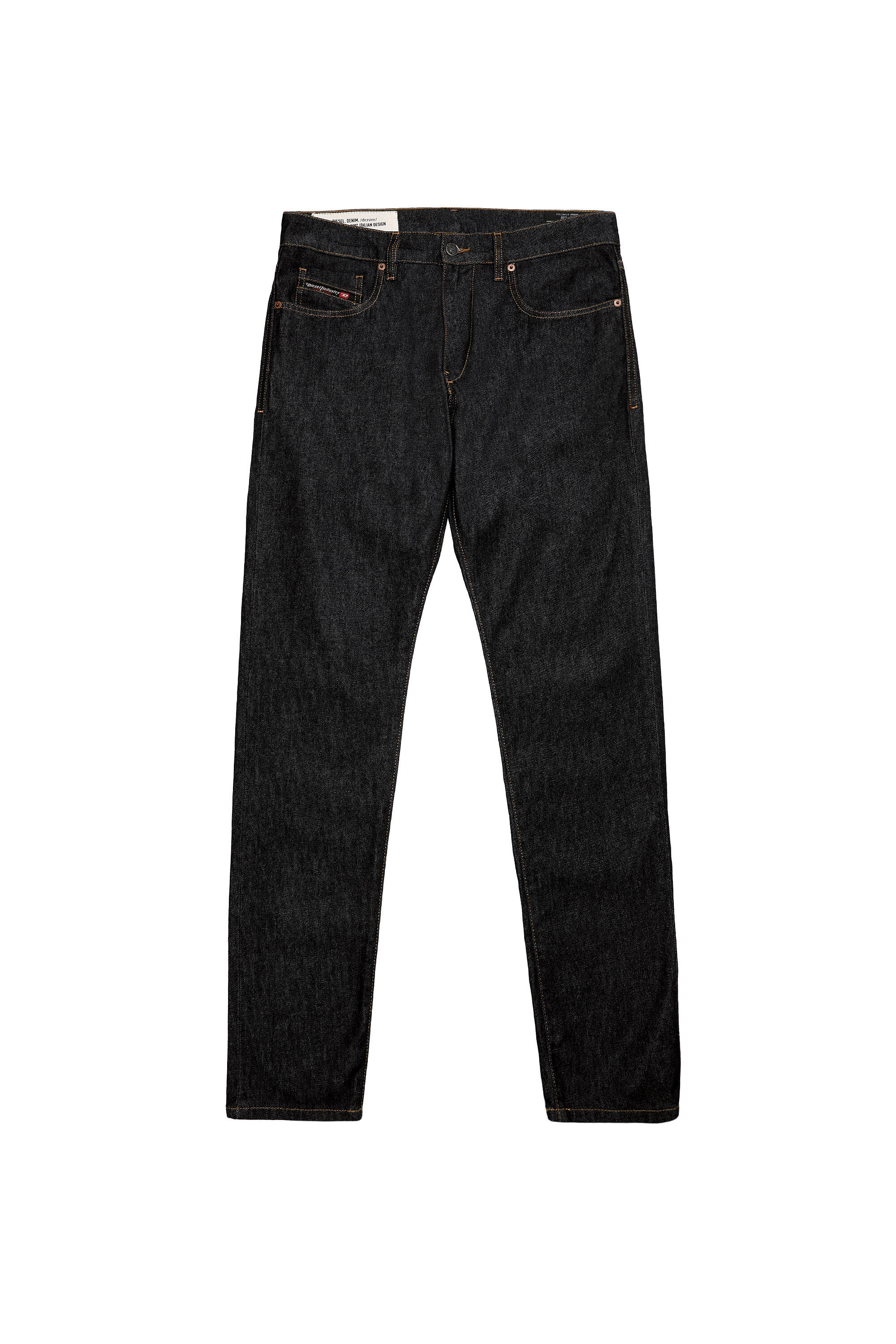Diesel - Slim Jeans 2019 D-Strukt 009HF, Bleu Foncé - Image 2