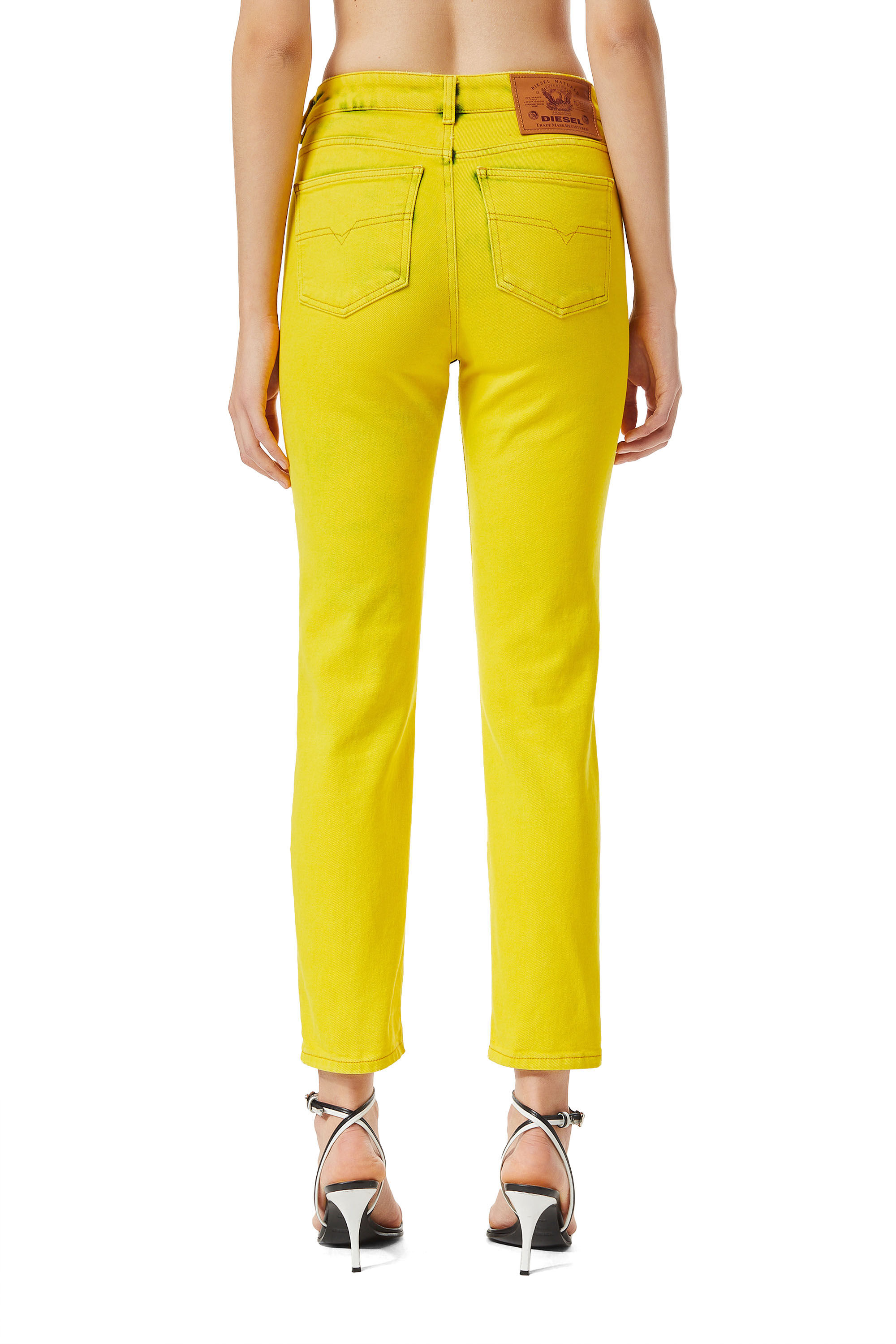 Diesel - 2004 09C95 Tapered Jeans, Yellow - Image 5