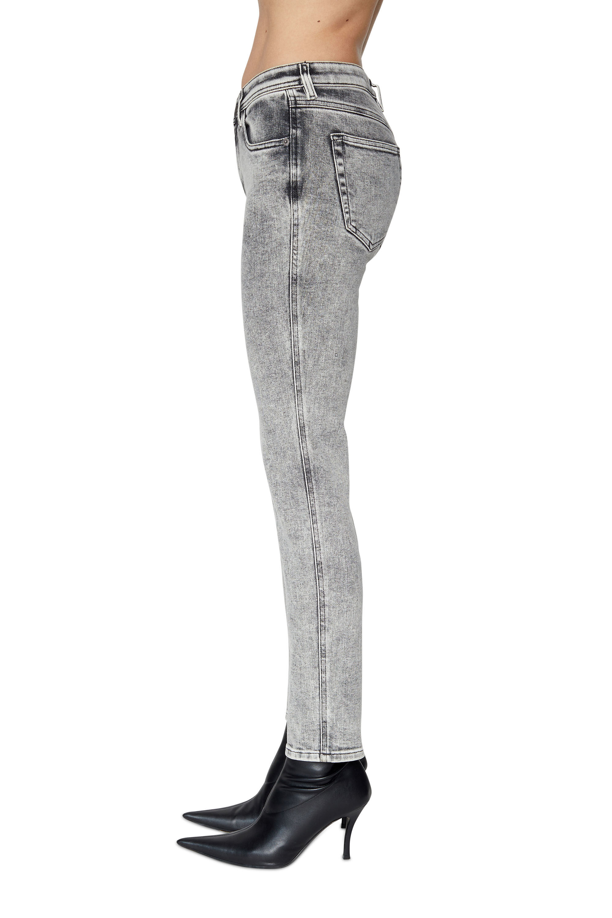 Women s Skinny Jeans Light grey Diesel 2015 Babhila