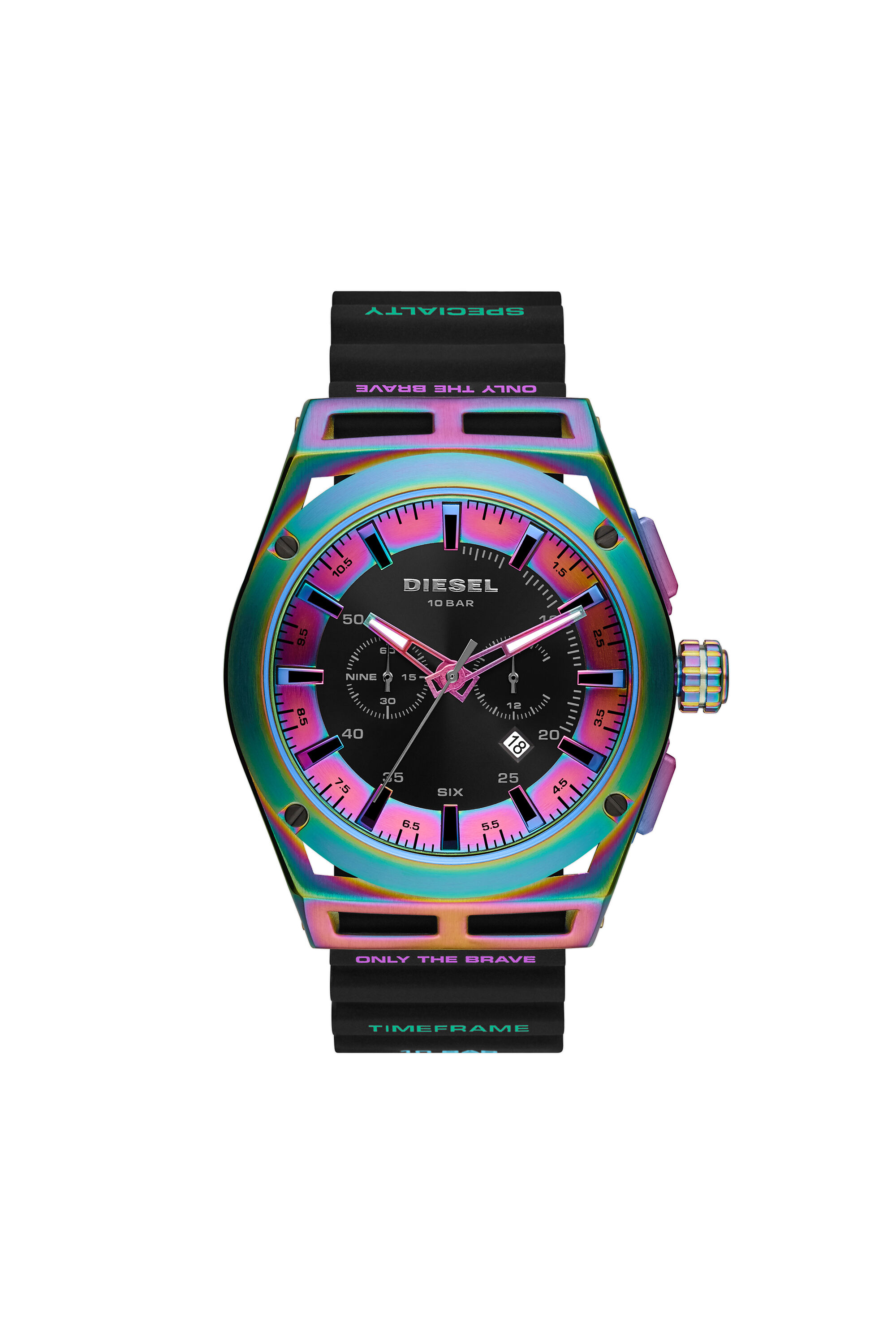 Diesel outlet multicolor watch