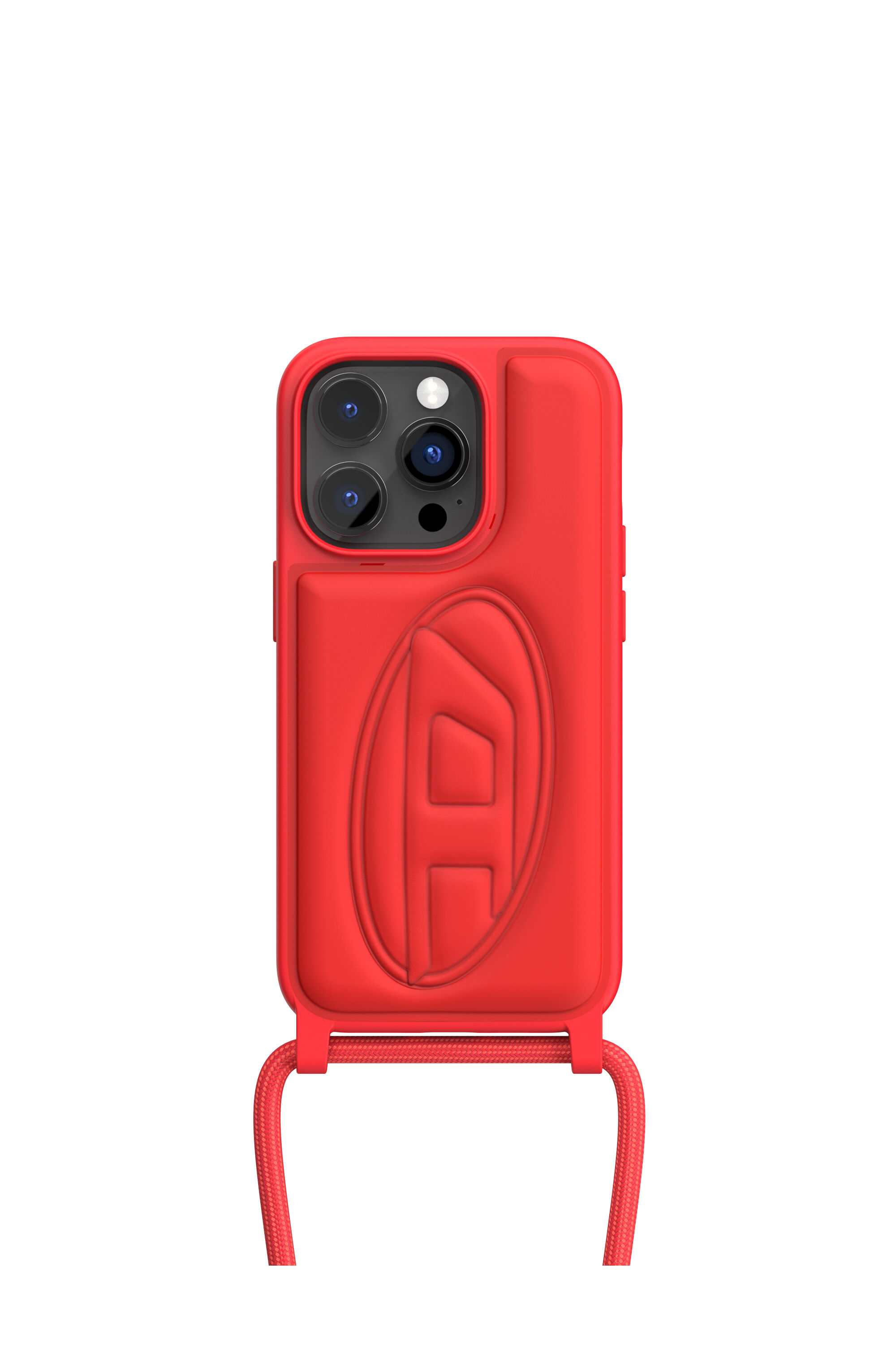限定セール -SALE 14 iPhone for D oval case Necklace Men's Pro Diesel | Red | iPhoneアクセサリー