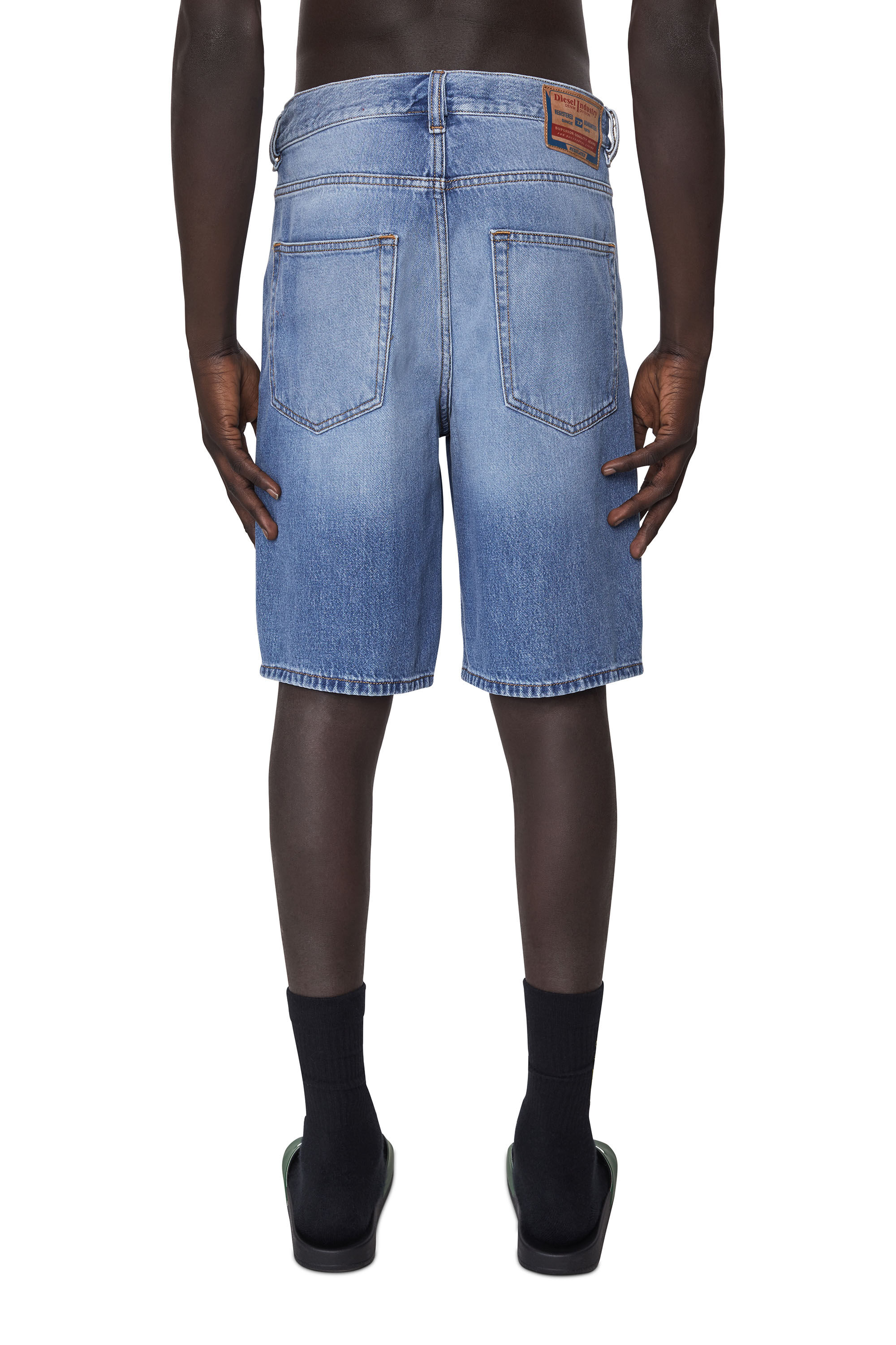 D MACS Z SHORT Man Denim shorts Responsible Collection Diesel