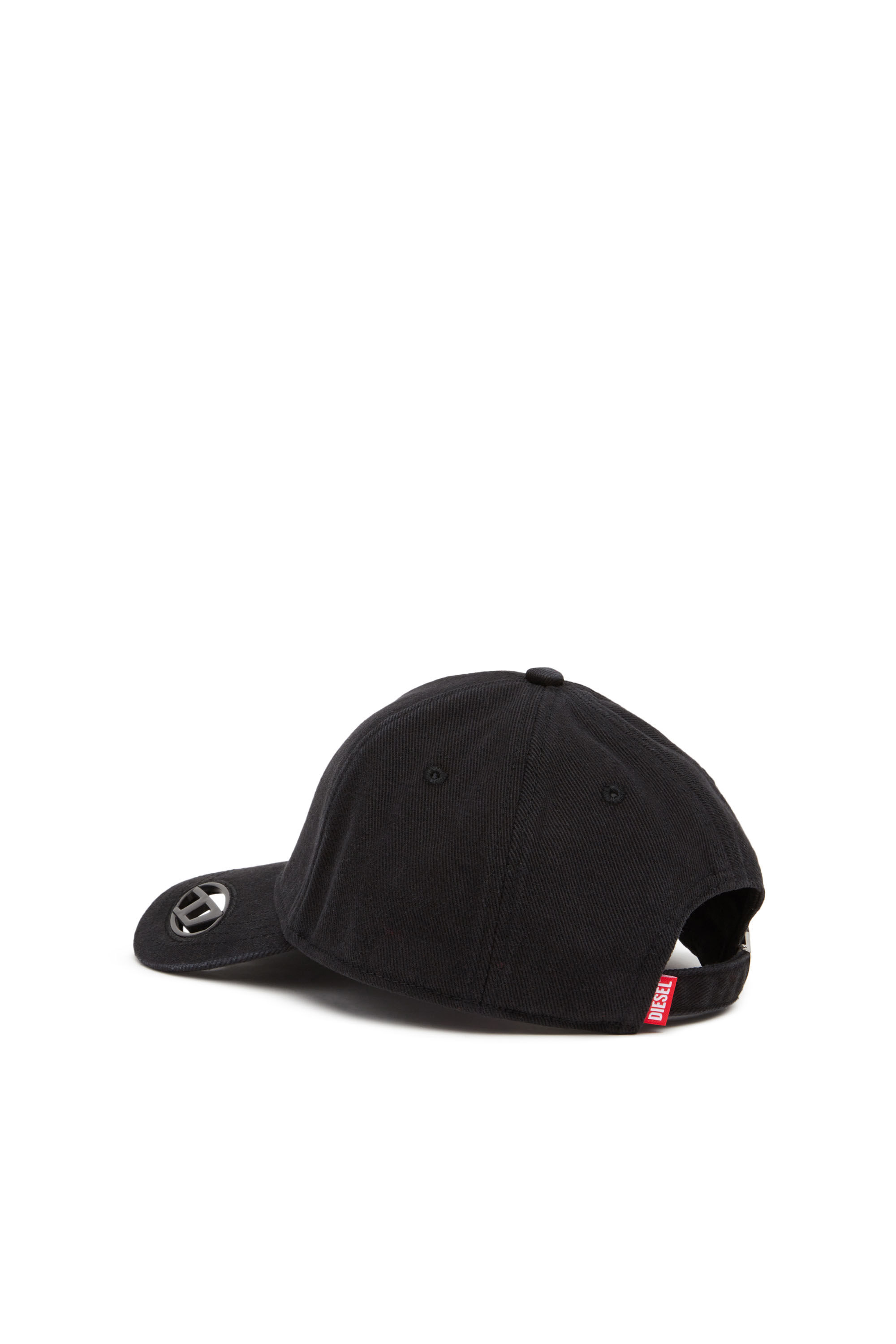 Men's Baseball cap with oval D plaque | Diesel C-PLAK