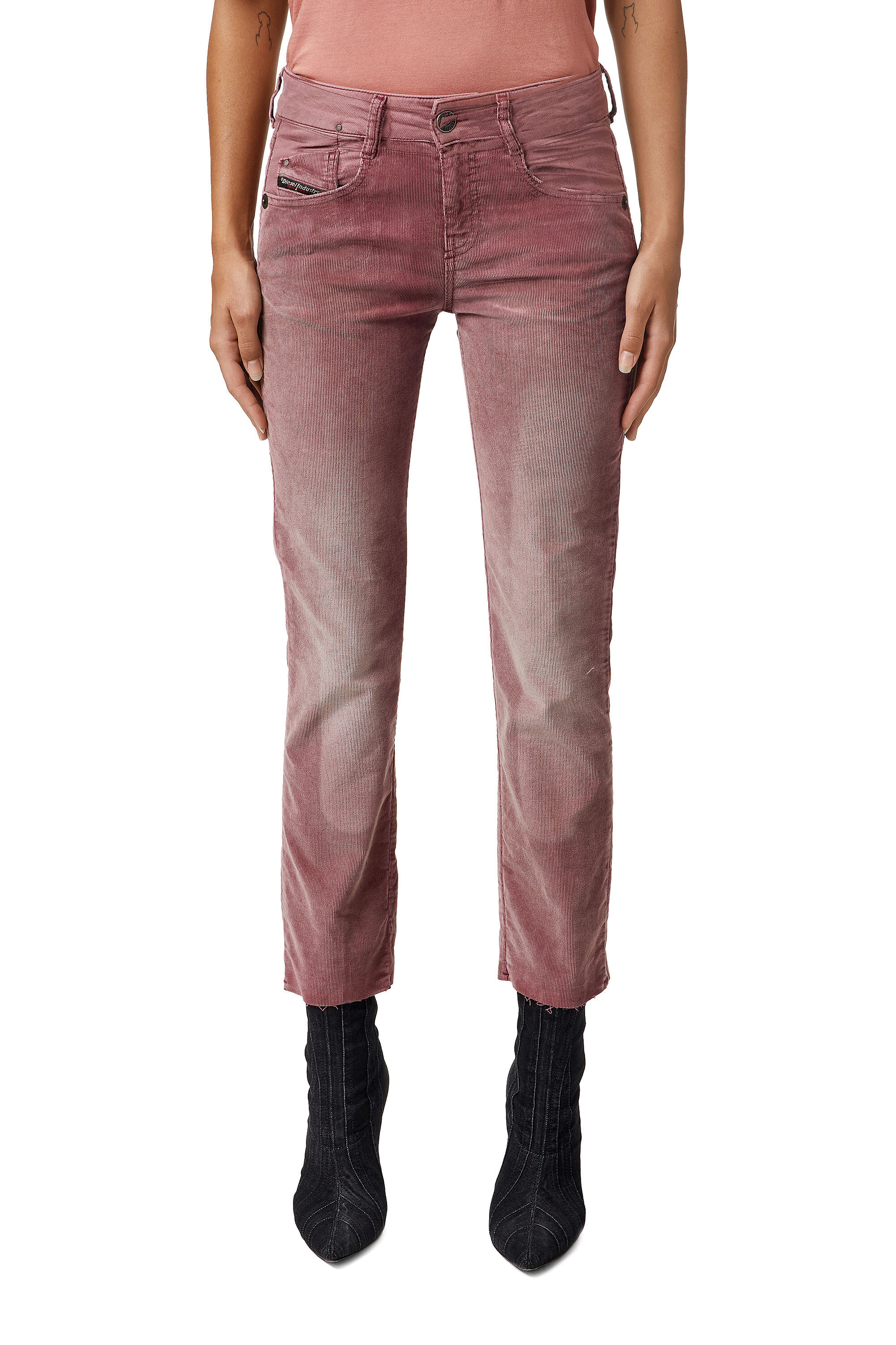 Diesel - 1969 D-EBBEY 069YA Bootcut and Flare Jeans, Pink - Image 3