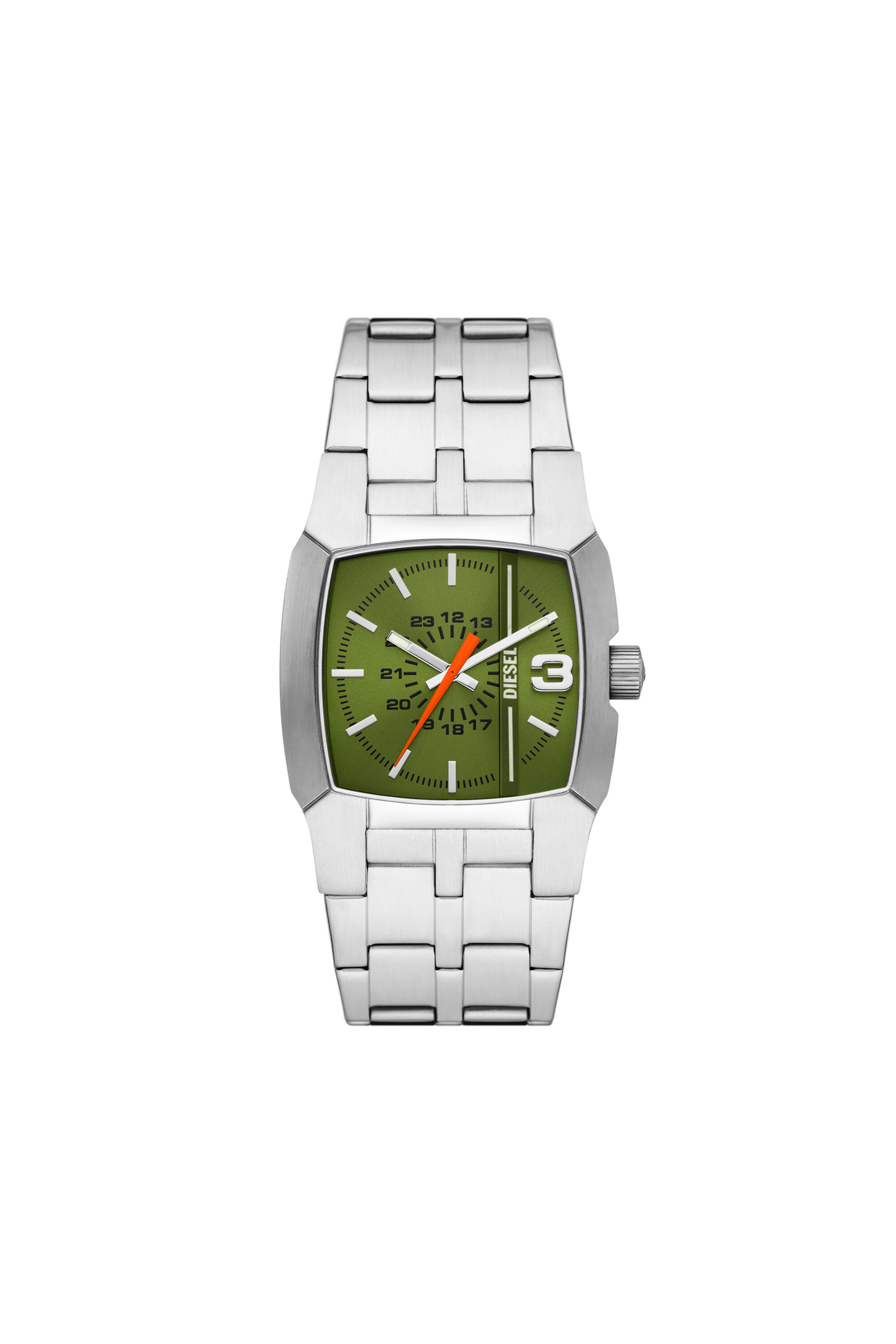 郵送買取 新品5台以上送料無料キャンペーン中！！  Cliffhanger DZ2150: Stainless Diesel | Watch Steel 時計