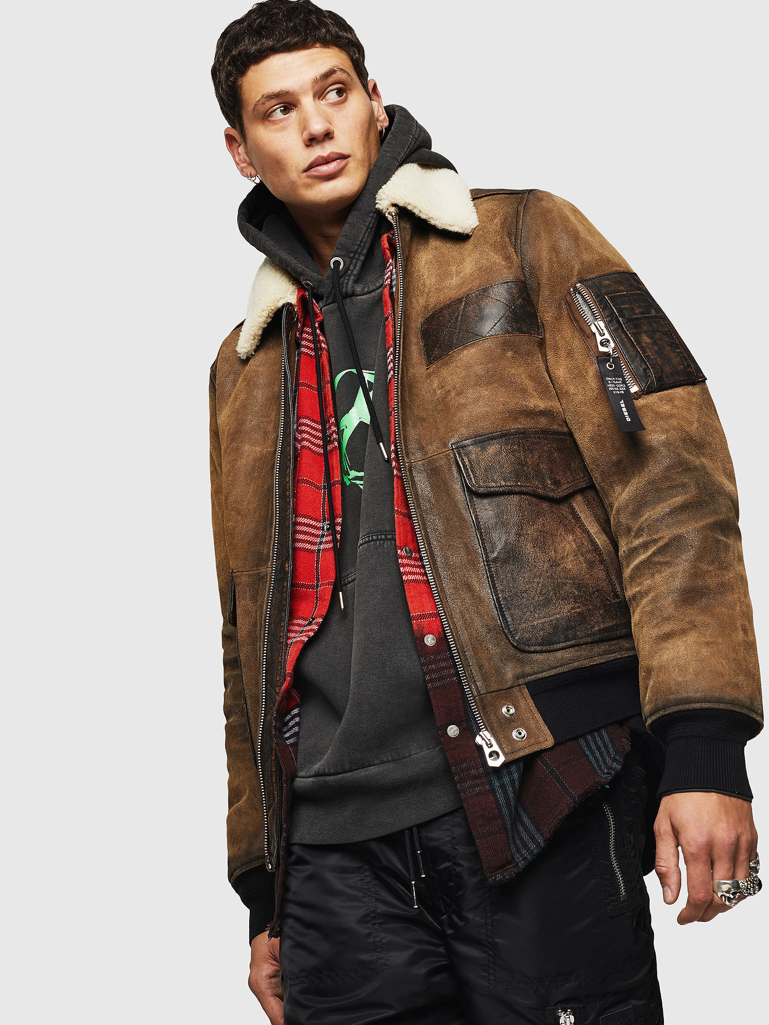 Diesel aviator deals jacket